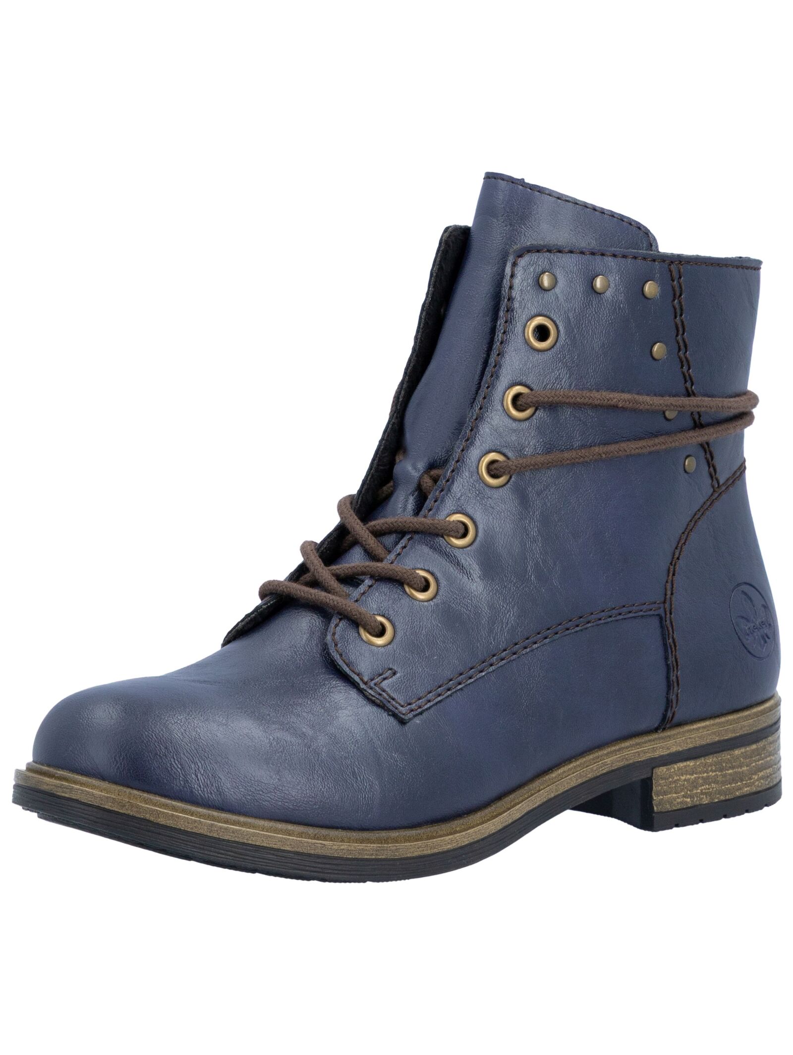 Rieker Schnürstiefelette "Rieker Stiefelette Lederimitat"