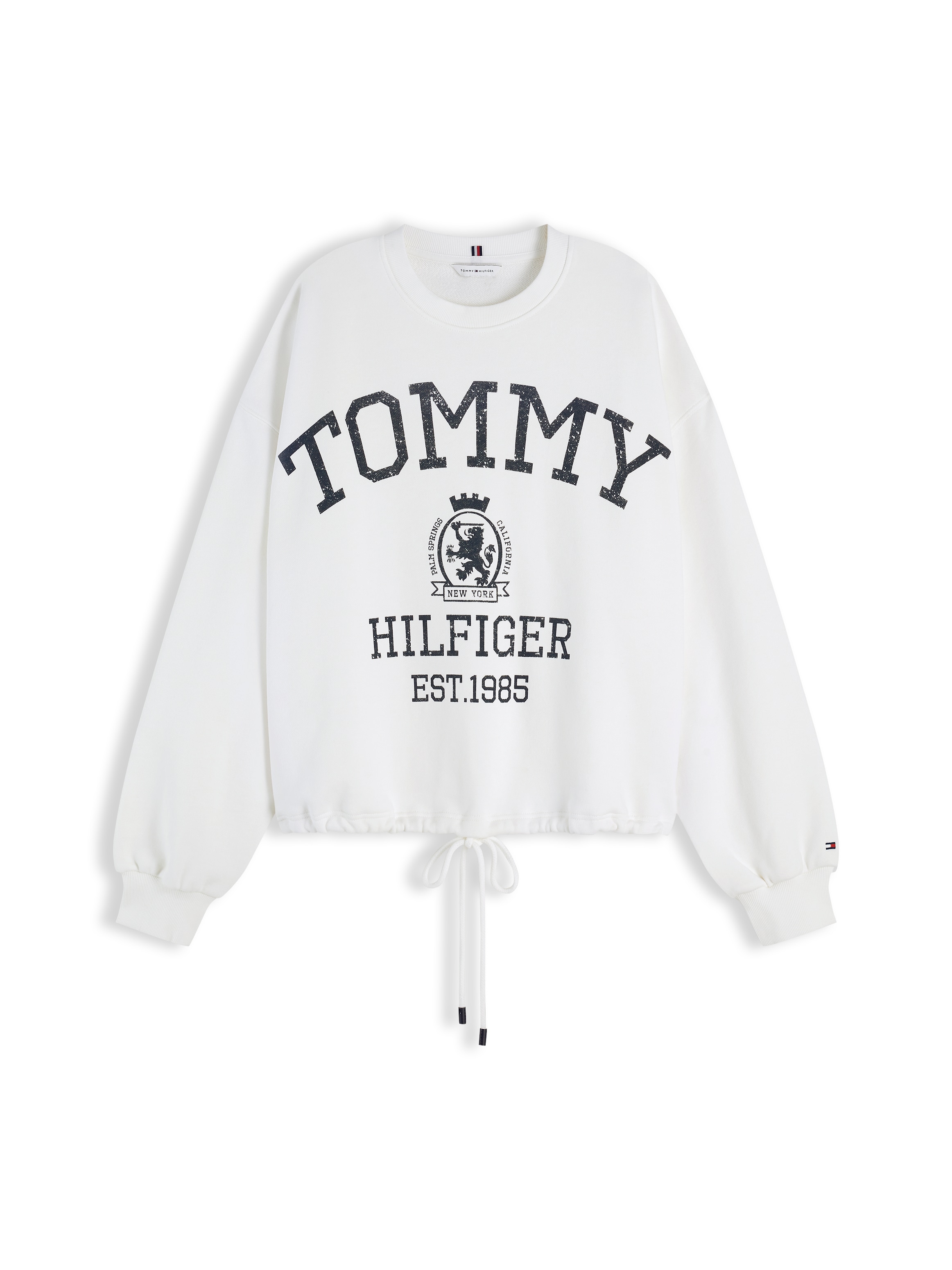 Tommy Hilfiger Sweatshirt »VARSITY CREST MDRN SWEATSHIRT«, Baumwolle, Logo Frontdruck
