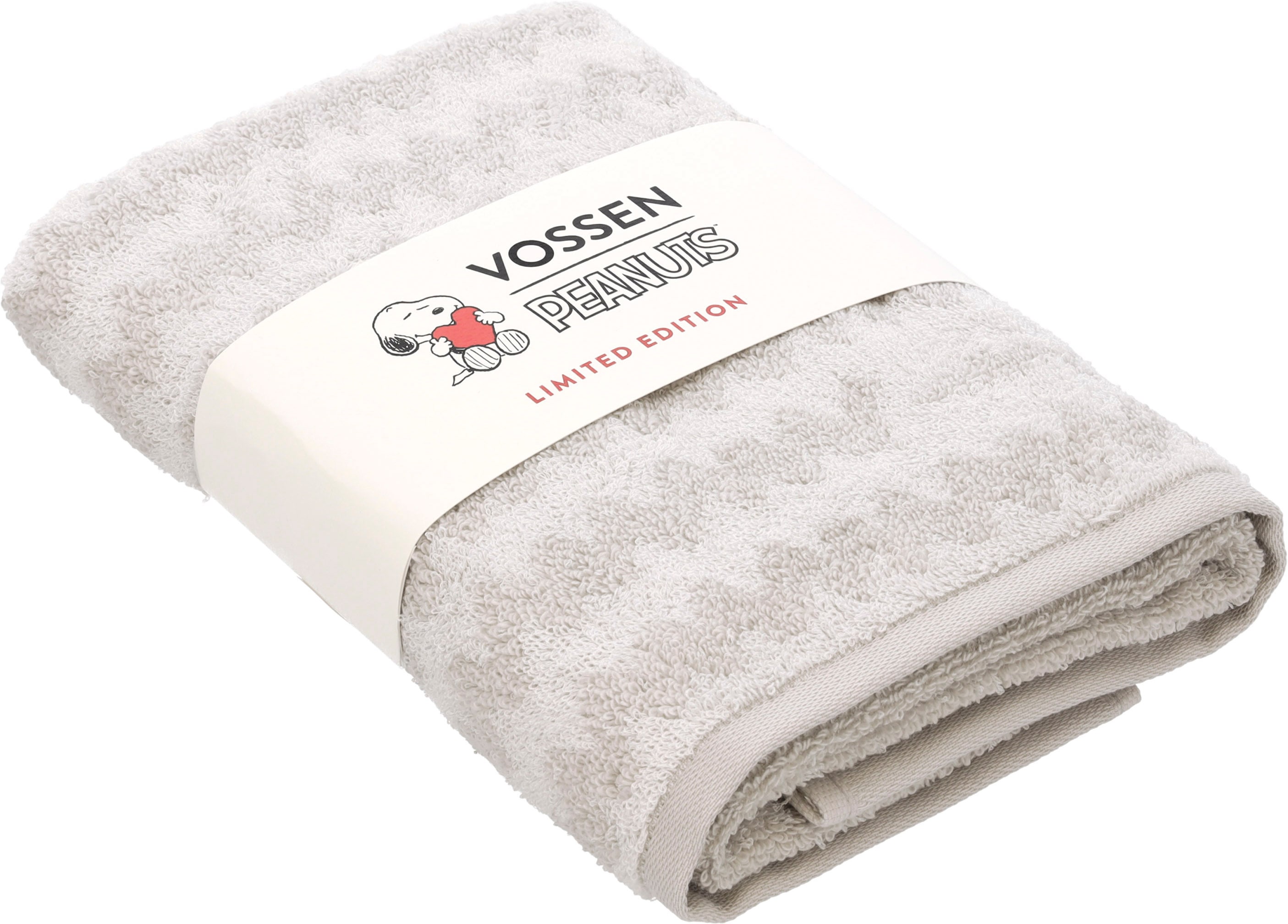 Vossen Handtuch "CHARLIE BROWN" trendiger Jacquard im Zick-Zack Design
