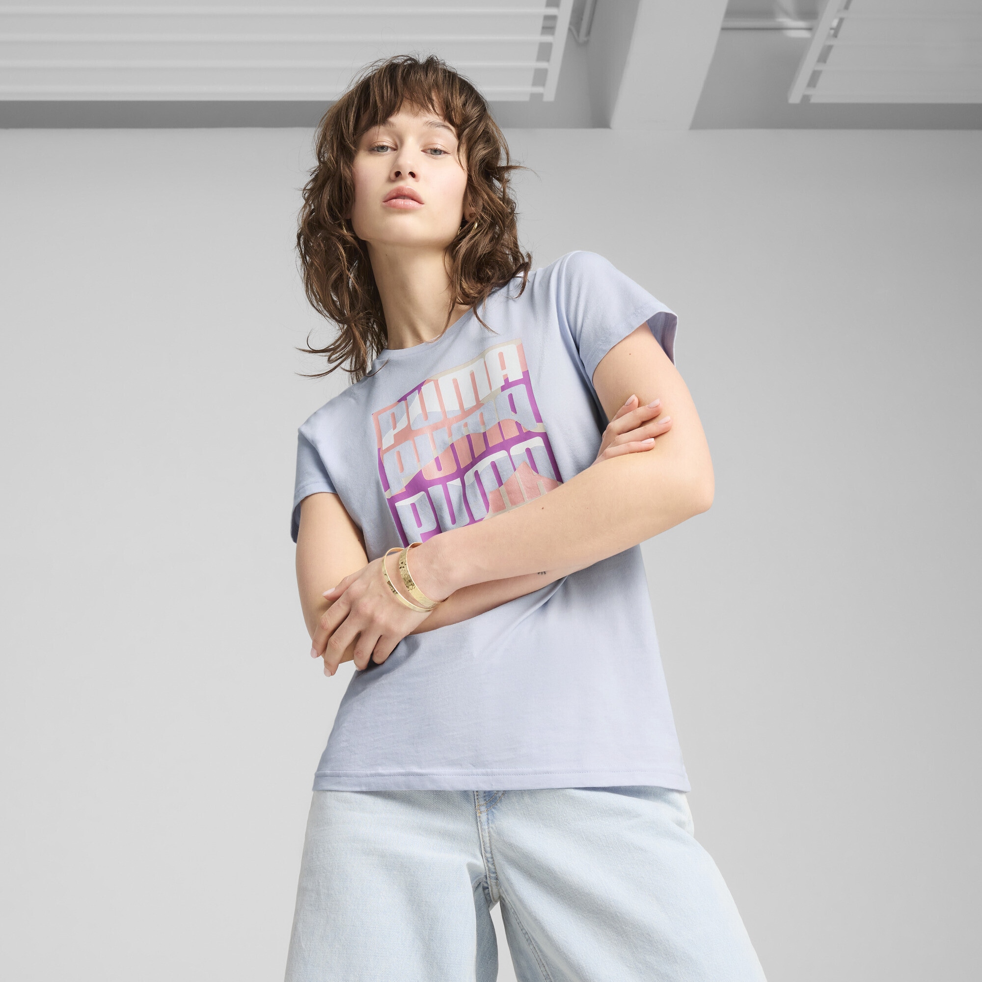 PUMA T-Shirt »GRAPHICS Mountain T-Shirt Damen«