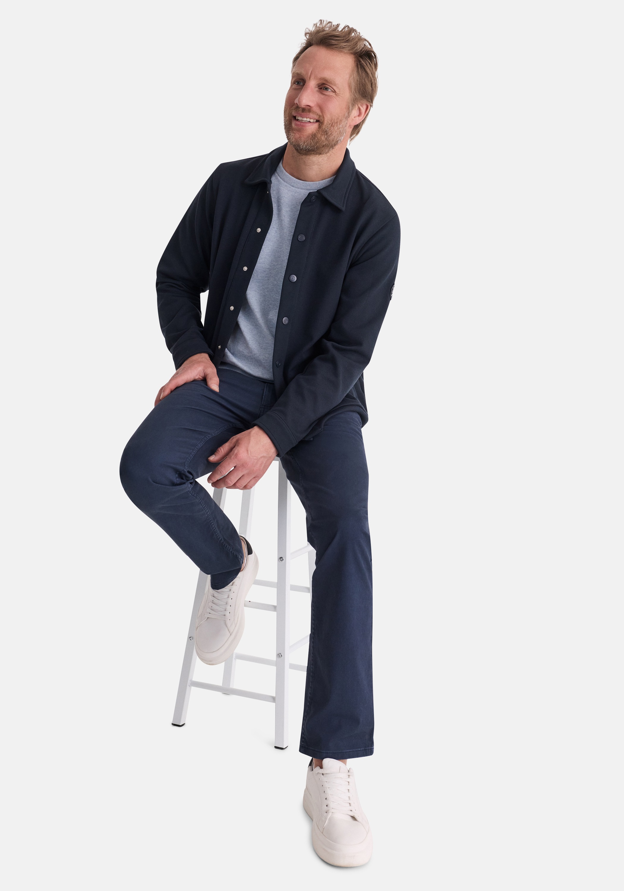 Stooker Men 5-Pocket-Jeans »Frisco Straight Fit Jeans« Straight Fit Casual Clean Wash Twill Coloured Comfort Flex! für Herren