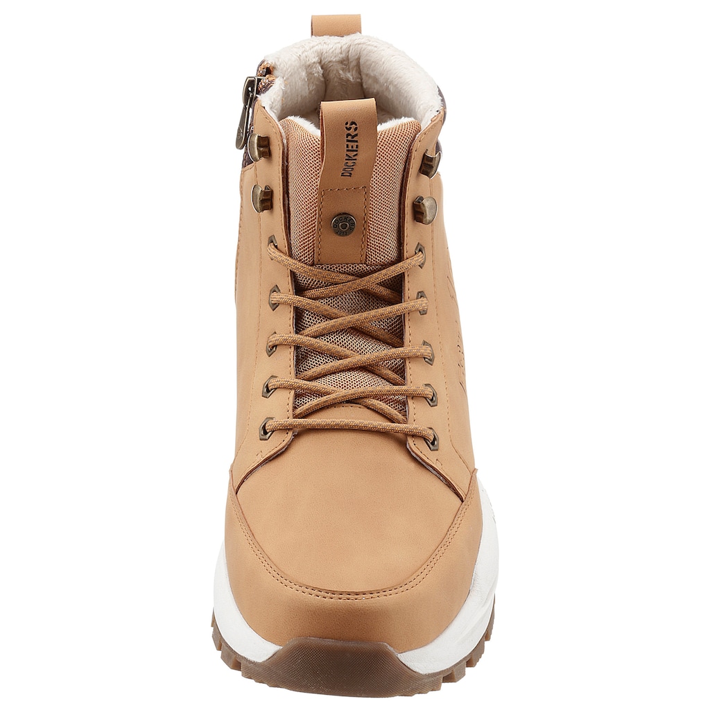 Dockers by Gerli Winterboots, High Top Sneaker, Schnürboots mit sportiver Laufsohle