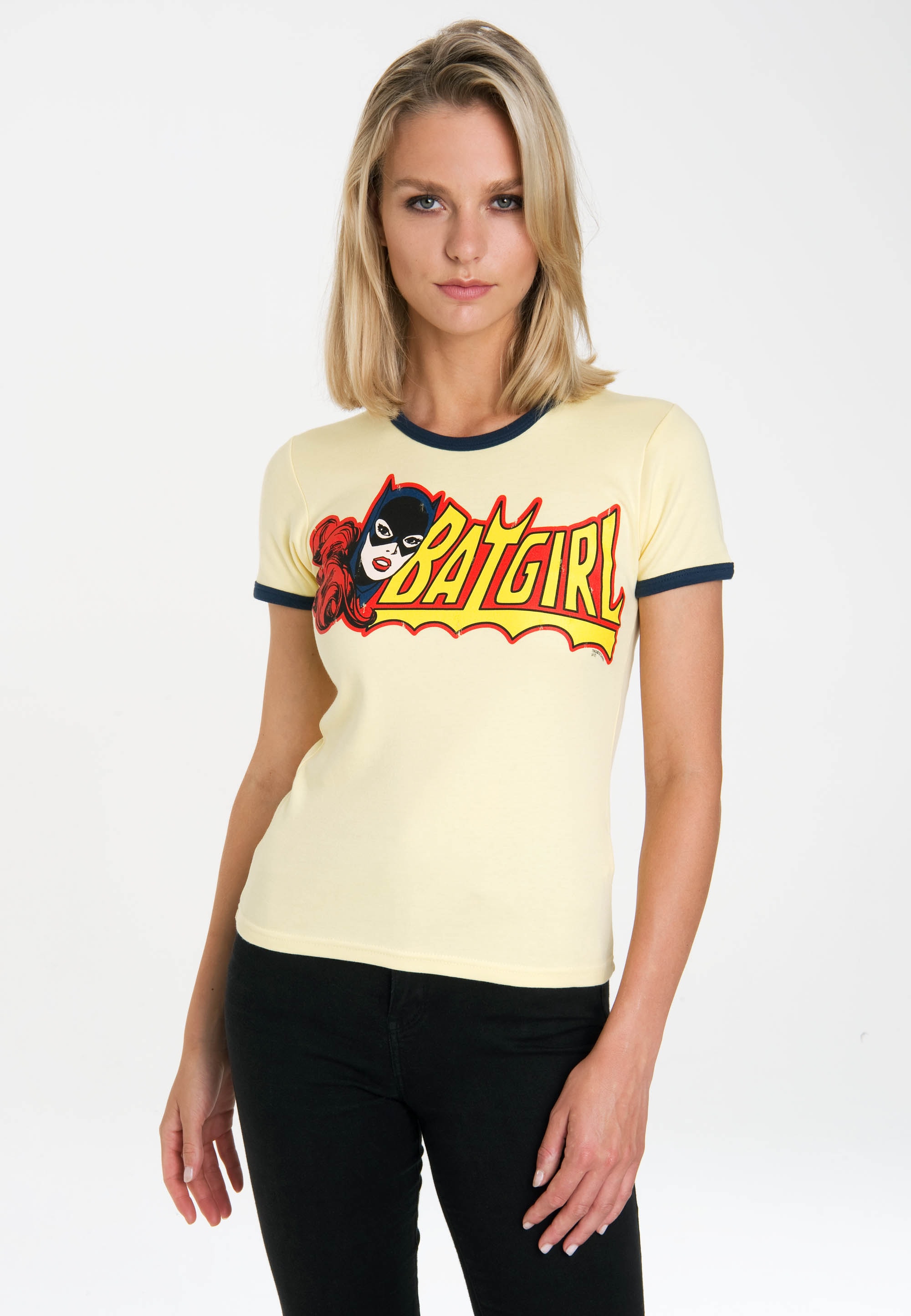 LOGOSHIRT BAUR bestellen T-Shirt »DC | mit lizenziertem Comics«, Originaldesign
