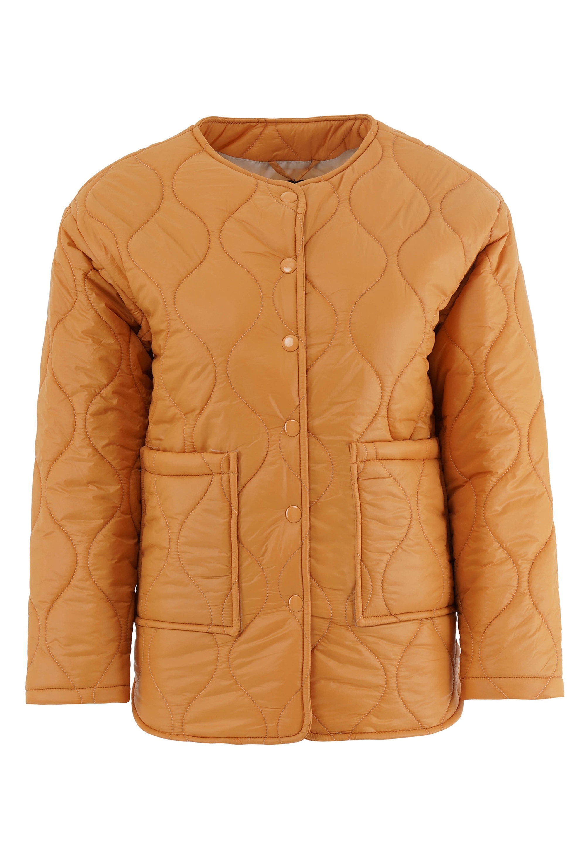 freshlions Steppjacke »Amara«, mit praktischen Druckknöpfen