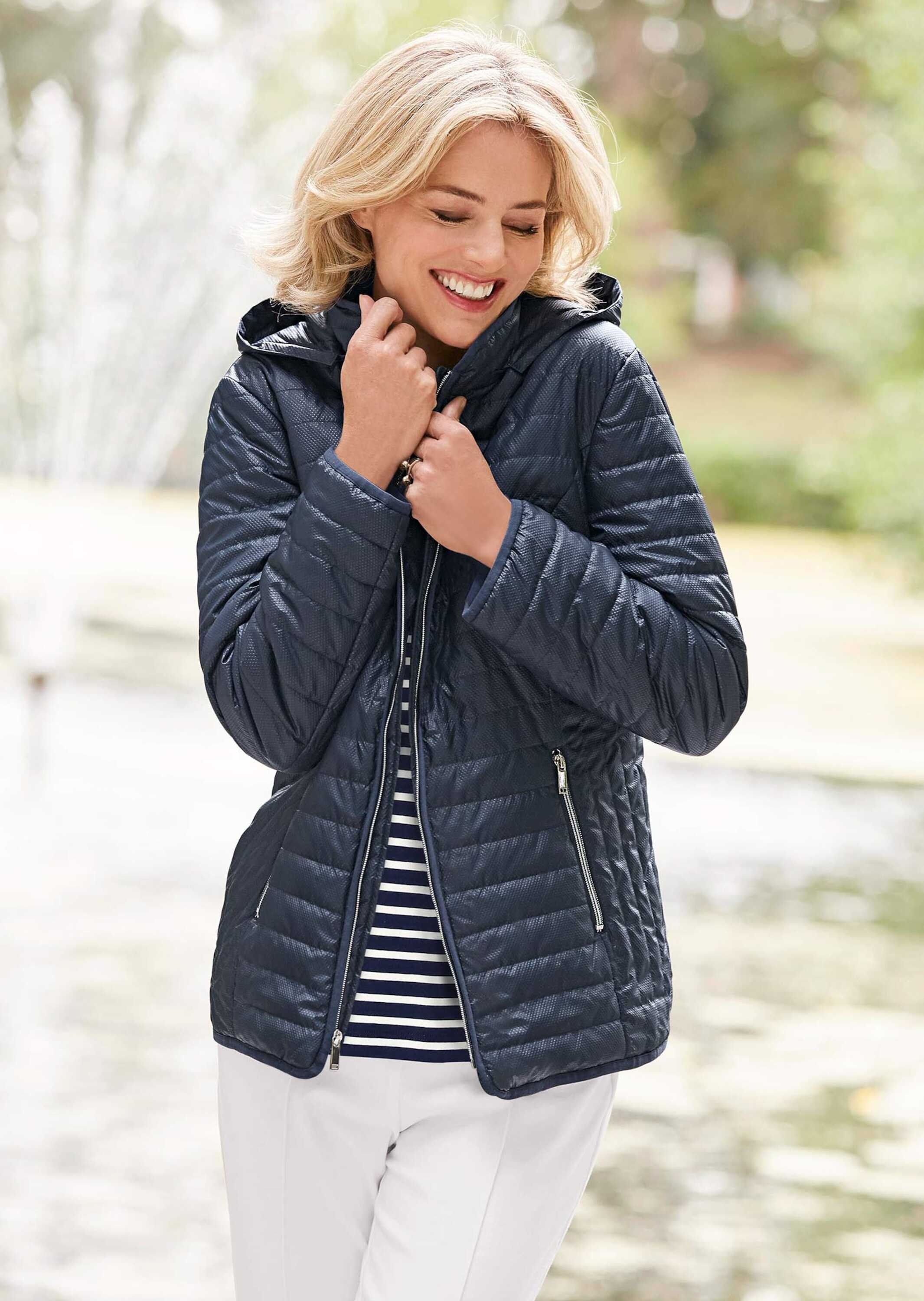 GOLDNER Steppjacke "Leicht strukturierte Outdoorjacke" günstig online kaufen