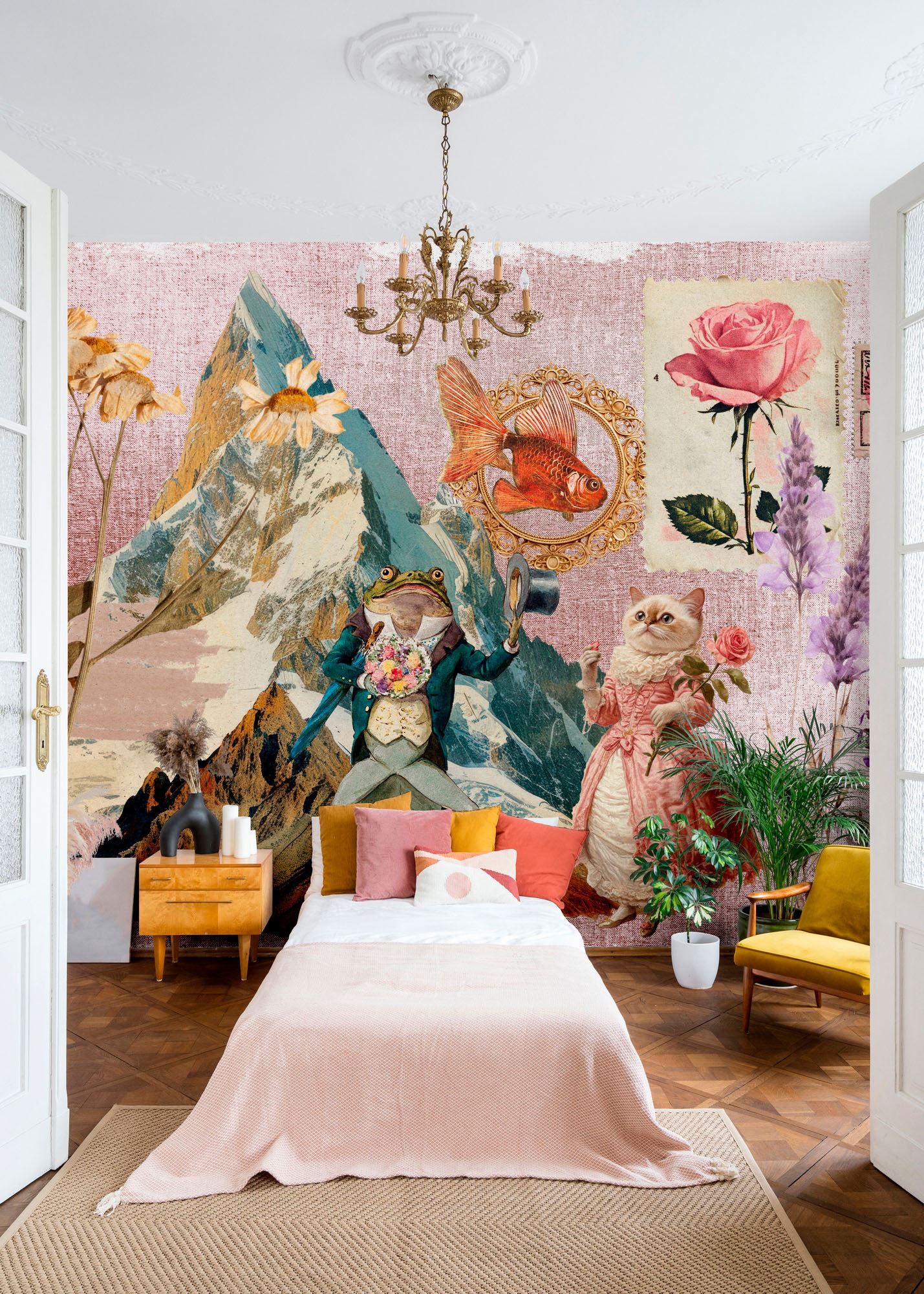 living walls Fototapete »Walls by Patel 5 Fototapete Fantasievolle Kunstwelten« clean glatt Fantasievolle Kunstwelten auf 200 g/m² Premium-Vlies
