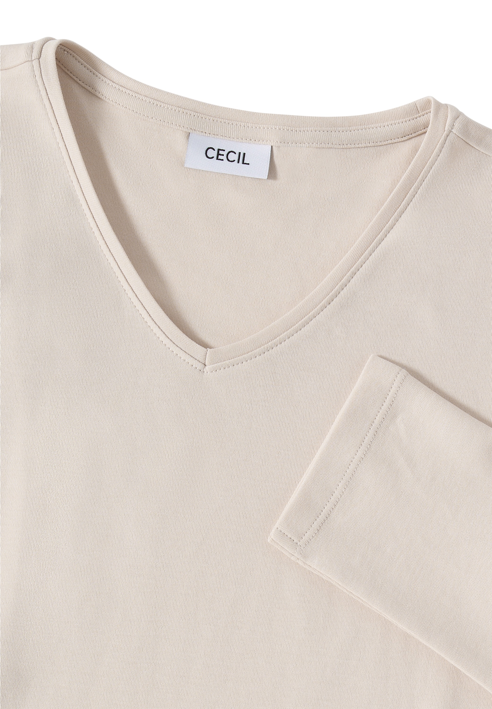 Cecil Langarmshirt, aus reiner Baumwolle