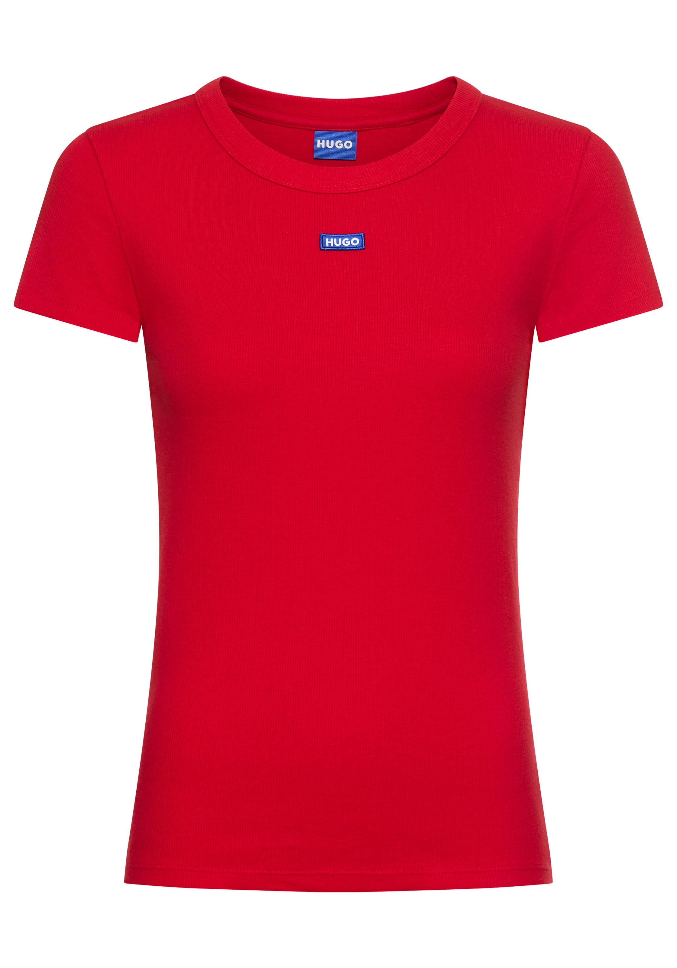 HUGO Blue T-Shirt "Easy Tee", mit HUGO Aufnäher günstig online kaufen