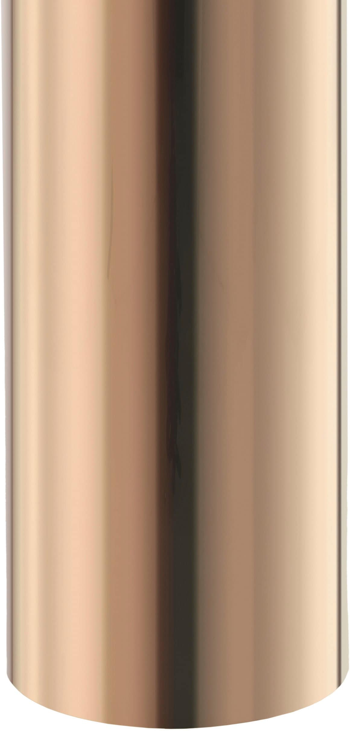 Kayoom Beistelltisch »Ontario 125, Runde Glasplatte aus Sicherheitsglas, 100% Edelstahl«, (1 St.), Minimalistisches Design, Säulengestell, pflegeleicht