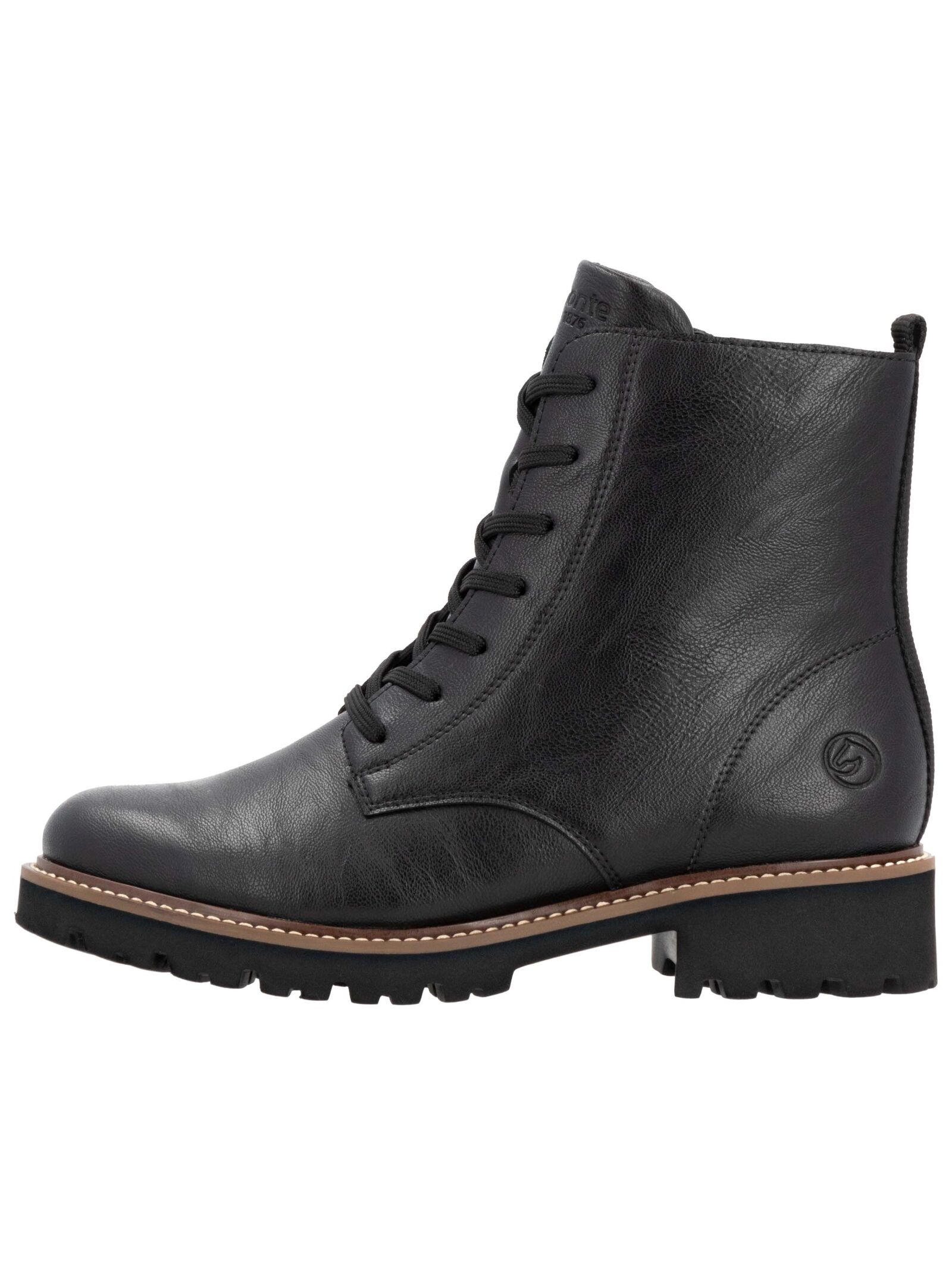 Remonte Schnürboots, Blockabsatz, Schnürstiefelette im Used Look günstig online kaufen