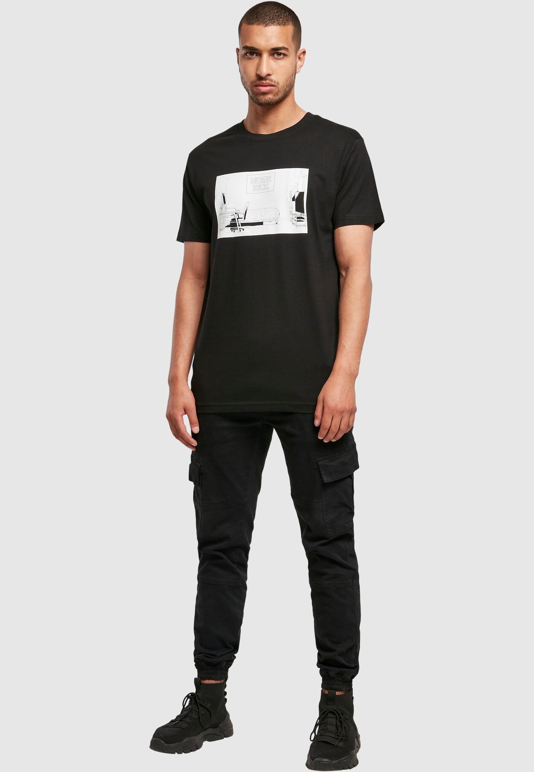 MisterTee T-Shirt »MisterTee Herren Home Sick Tee«, (1 tlg.)