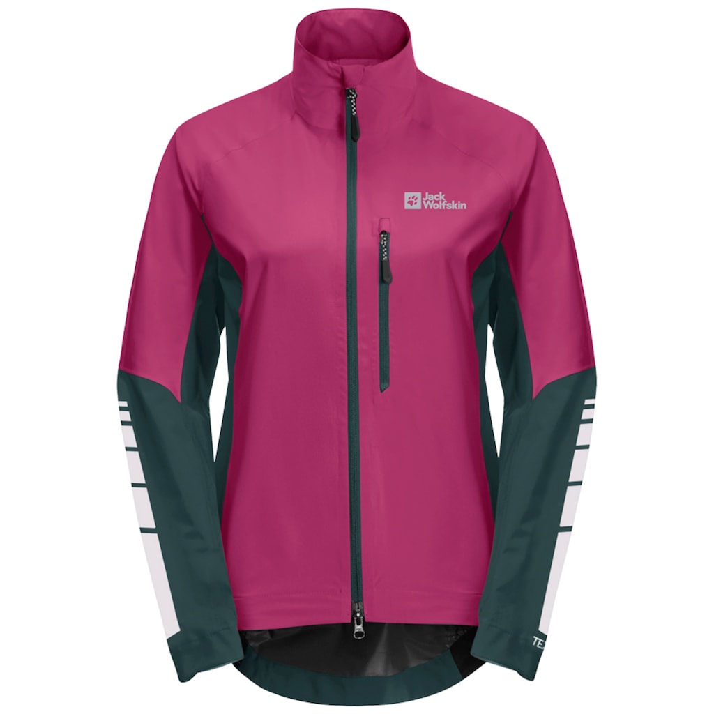 Jack Wolfskin Fahrradjacke »MOROBBIA 2.5L JKT W«, mit Kapuze