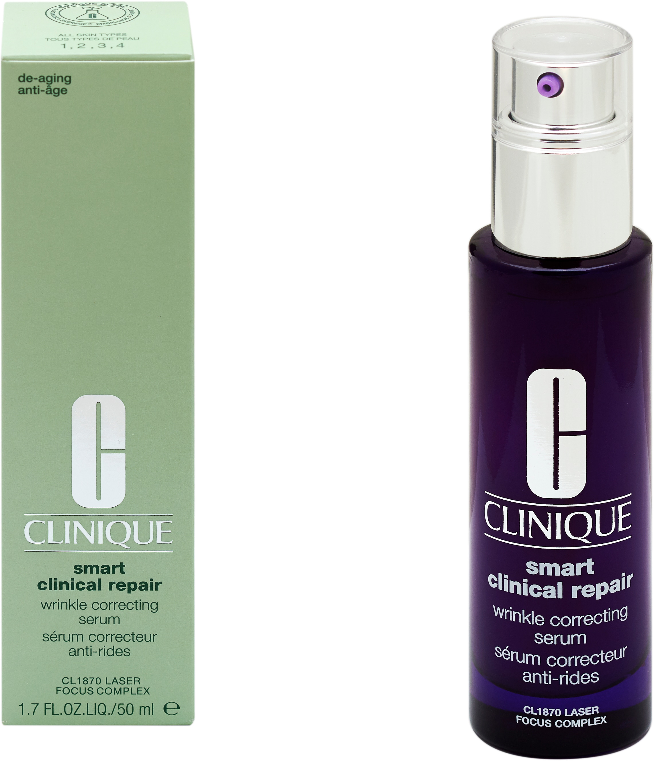 CLINIQUE Gesichtsserum »Smart Clinical Repair Serum«, Enthält hochwertige  Inhaltsstoffe online bestellen | BAUR | Gesichtsseren