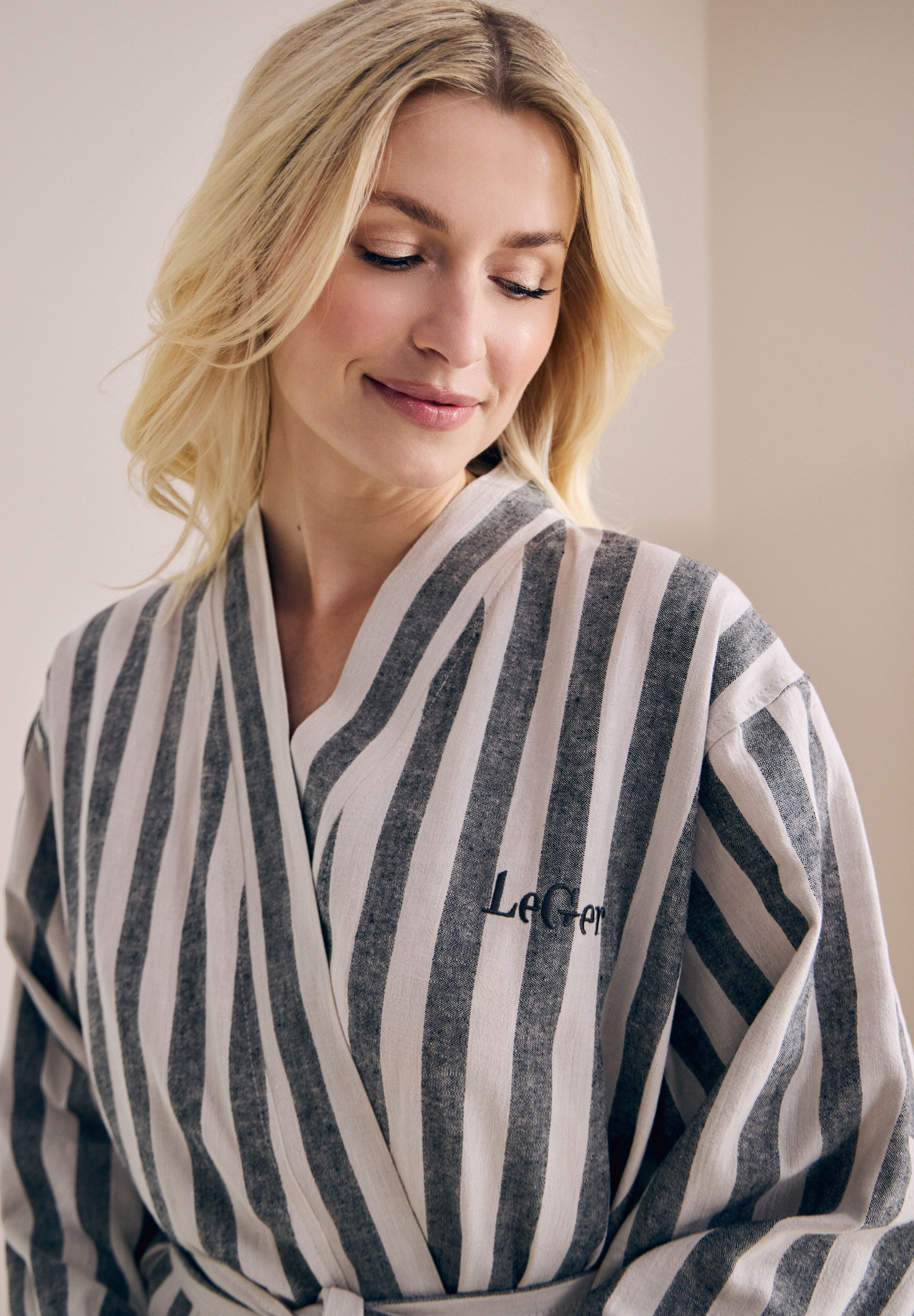 LeGer Home by Lena Gercke Bademantel "Tamsin Benny, ideal für Sauna & Spa, günstig online kaufen