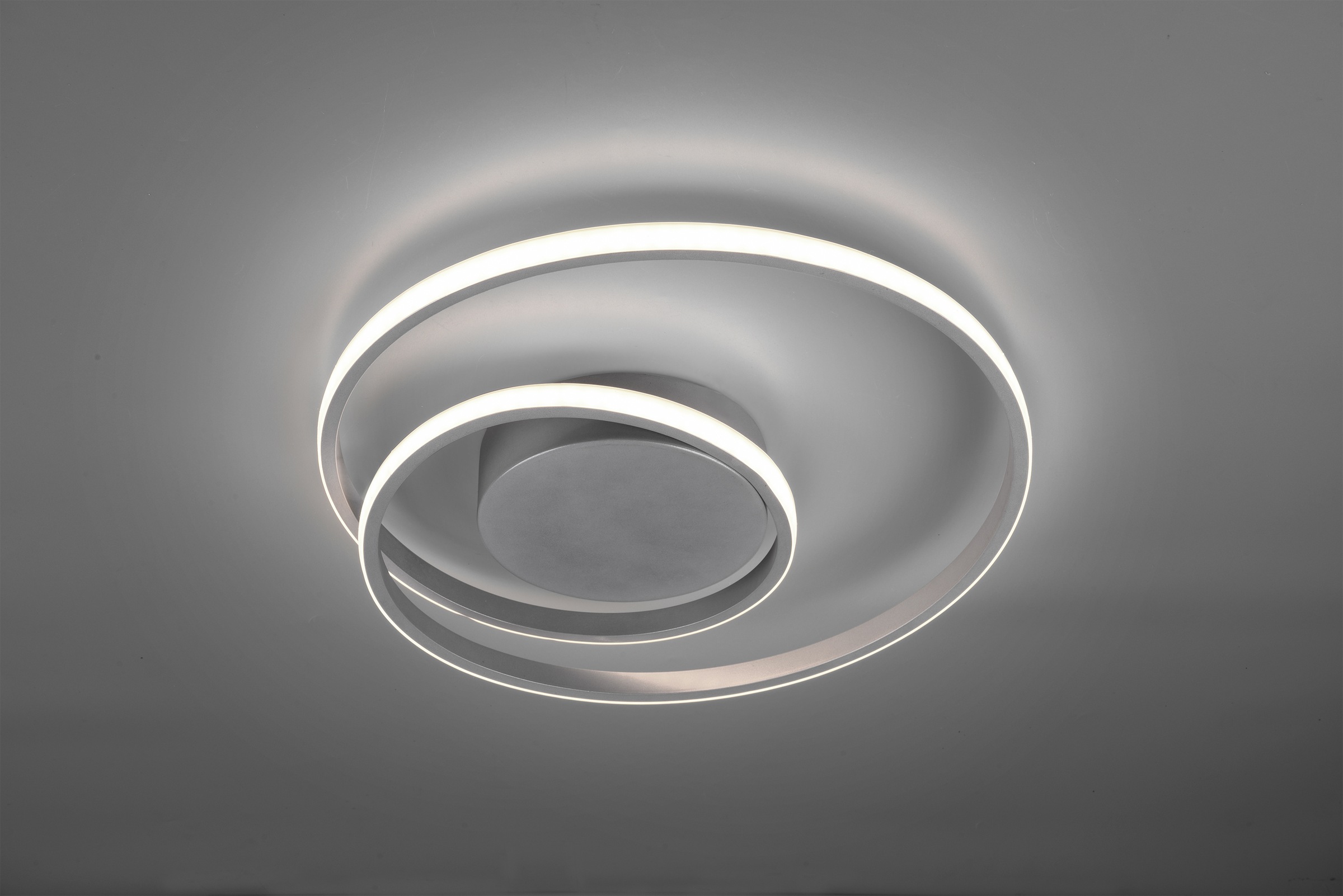 REALITY Leuchten LED Deckenleuchte »Zibal«, 1 flammig, Leuchtmittel LED-Board | LED fest integriert, Switch Dimmer, dimmbar über Wandschalter (100%/50%/25%), Wohnzimmer