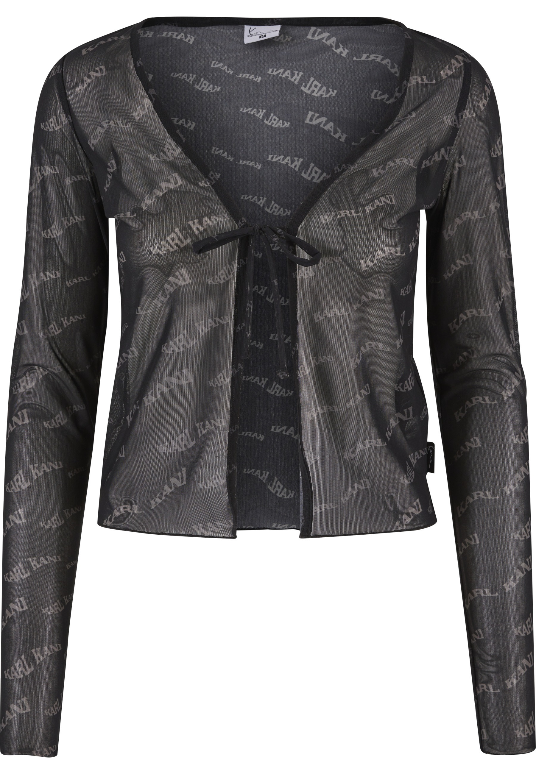 Karl Kani Longsleeve "Karl Kani Damen KW242-008-2 Chest Signature Front Tie LS" 1