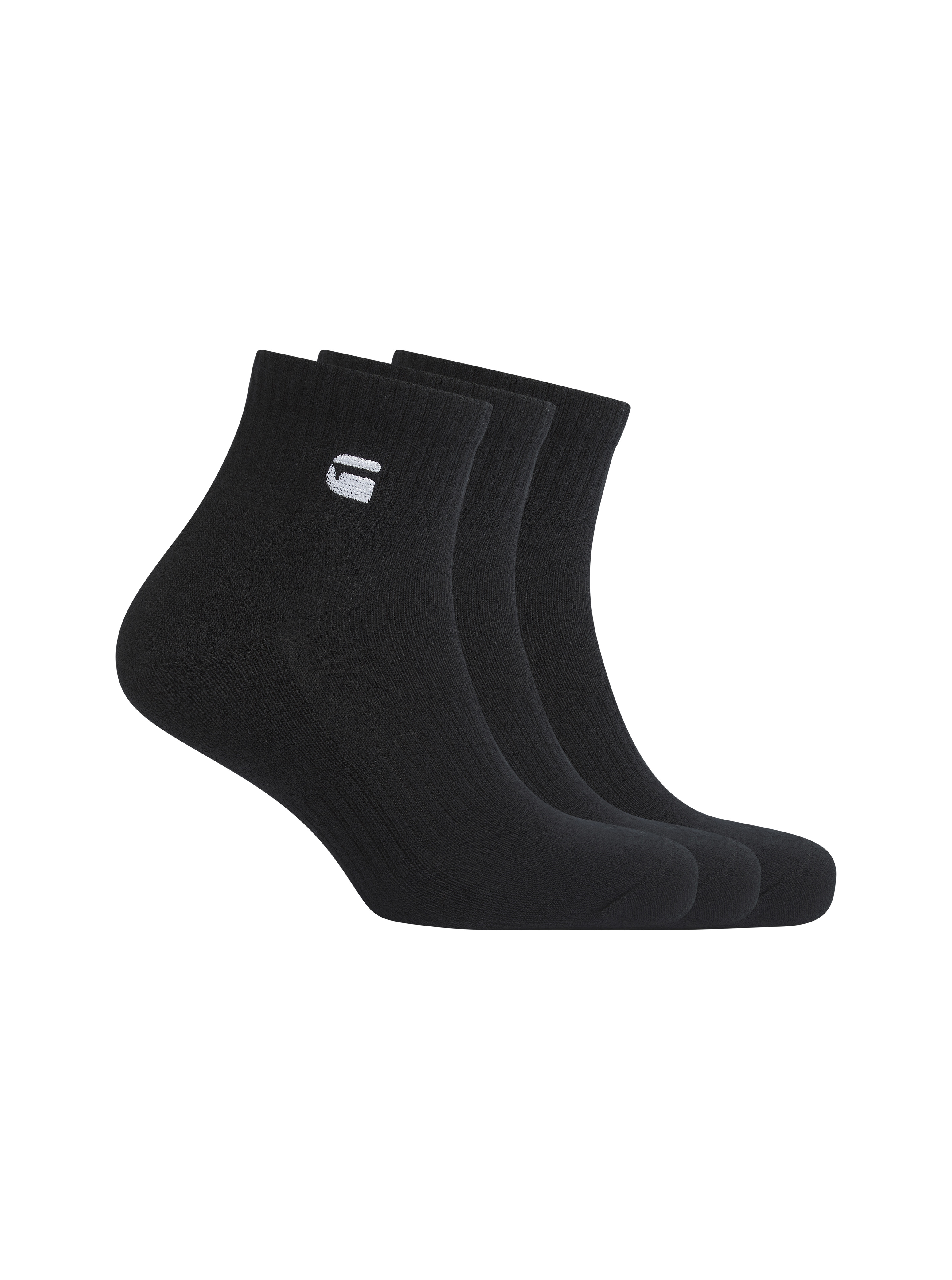 G-STAR Kurzsocken "WICK, 3 PACK ANKLE SPORTS SOCKS" Packung, 3 Paar tlg. mit Logostickerei