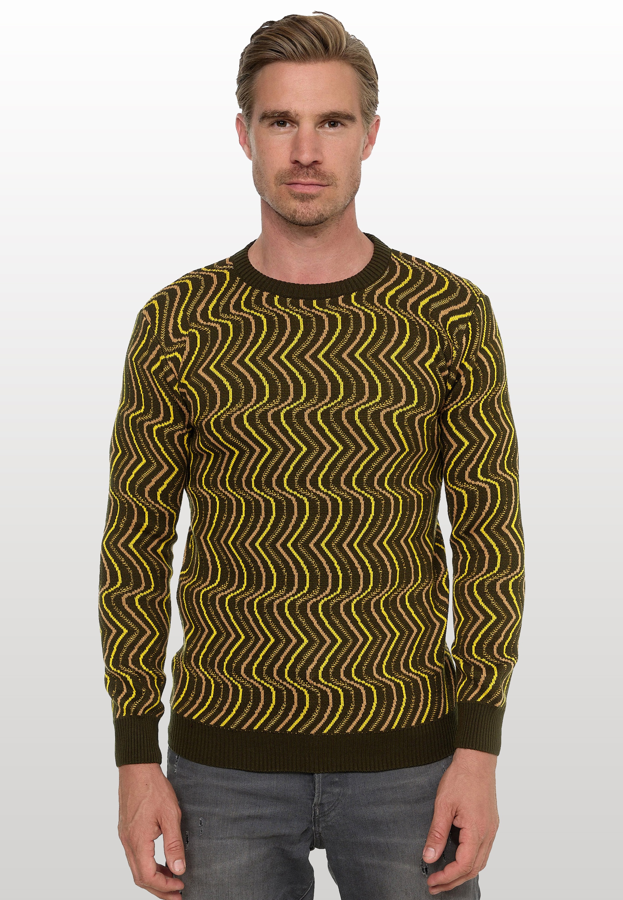 Rusty Neal Strickpullover, in tollem Design