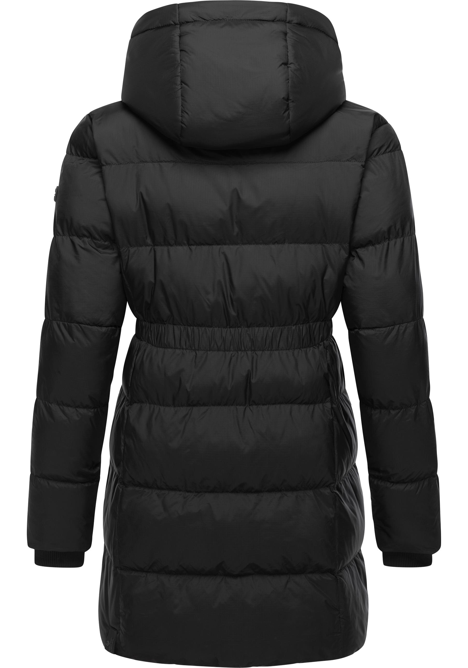 Ragwear Kurzmantel »Niara«, stylischer, gesteppter Wintermantel mit gefütterter Kapuze