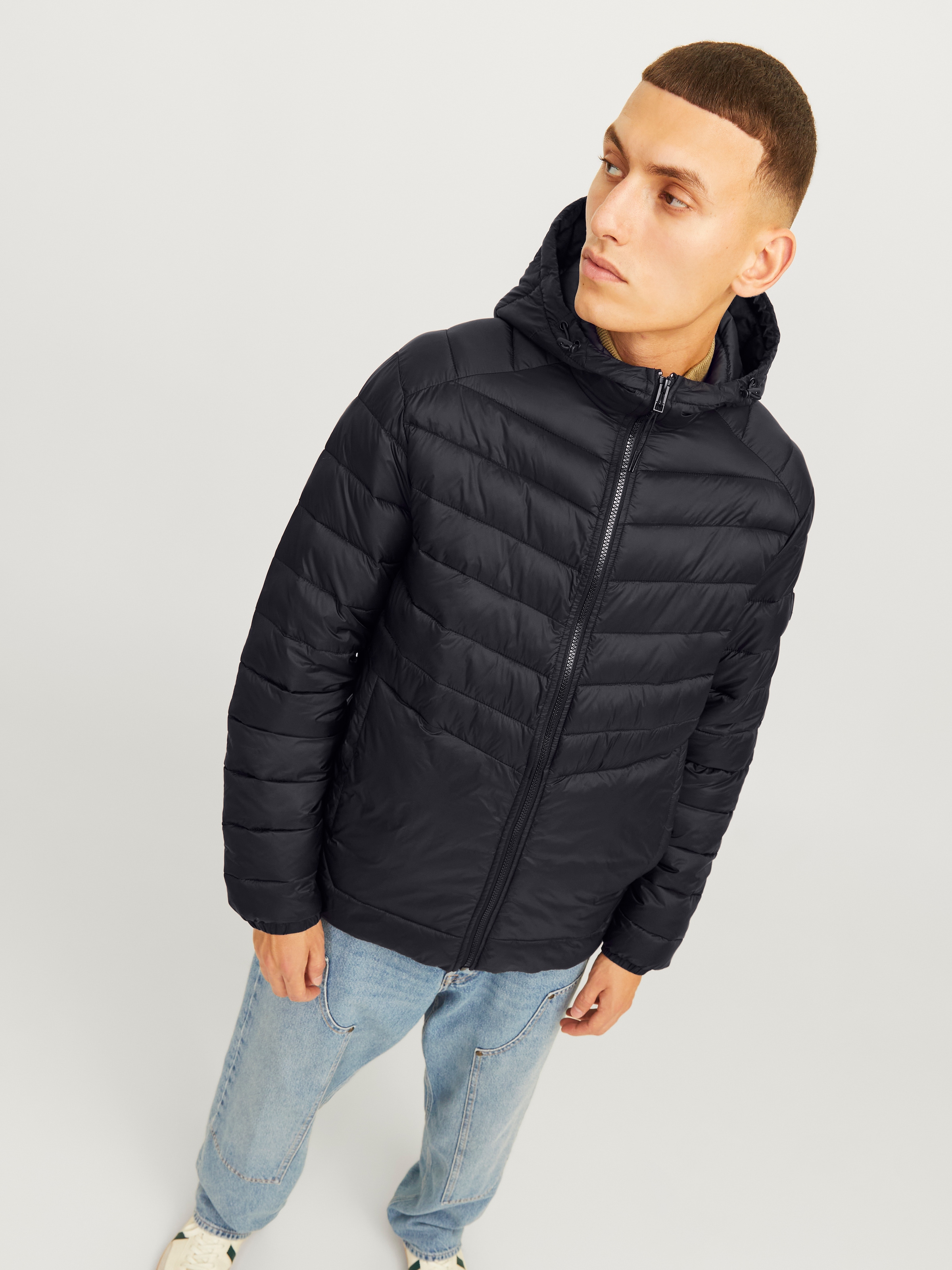 Jack & Jones Steppjacke »JJESPRINT PUFFER HOOD NOOS«, mit Kapuze