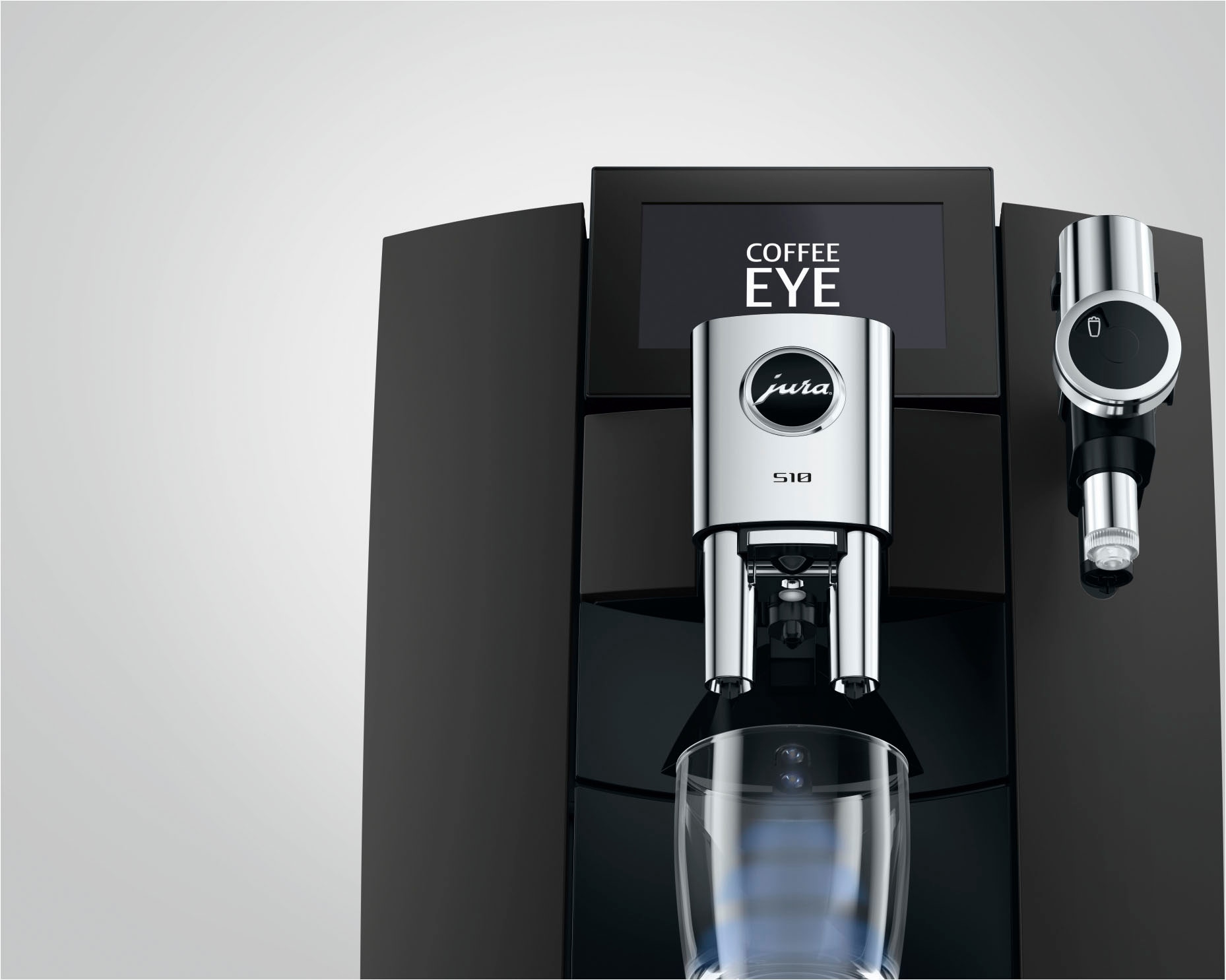 JURA Kaffeevollautomat »S10 Obsidian Black (EA)«