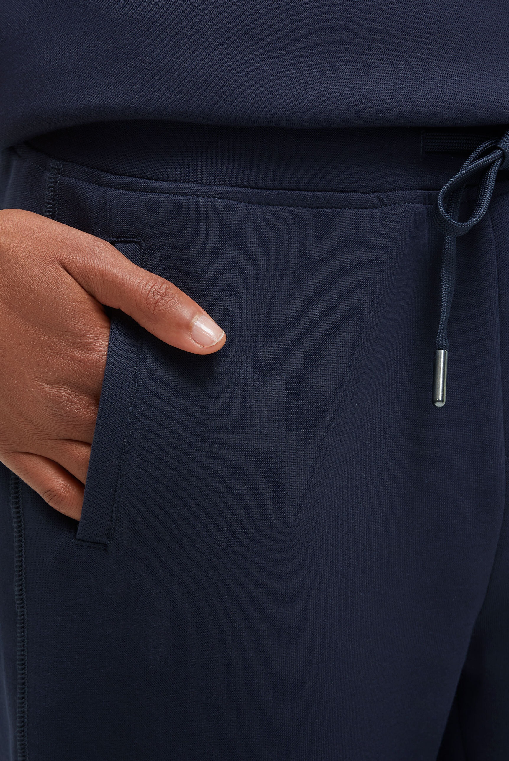 SENSES.THE LABEL Schlupfhose  mit Elastikbund und Kordel