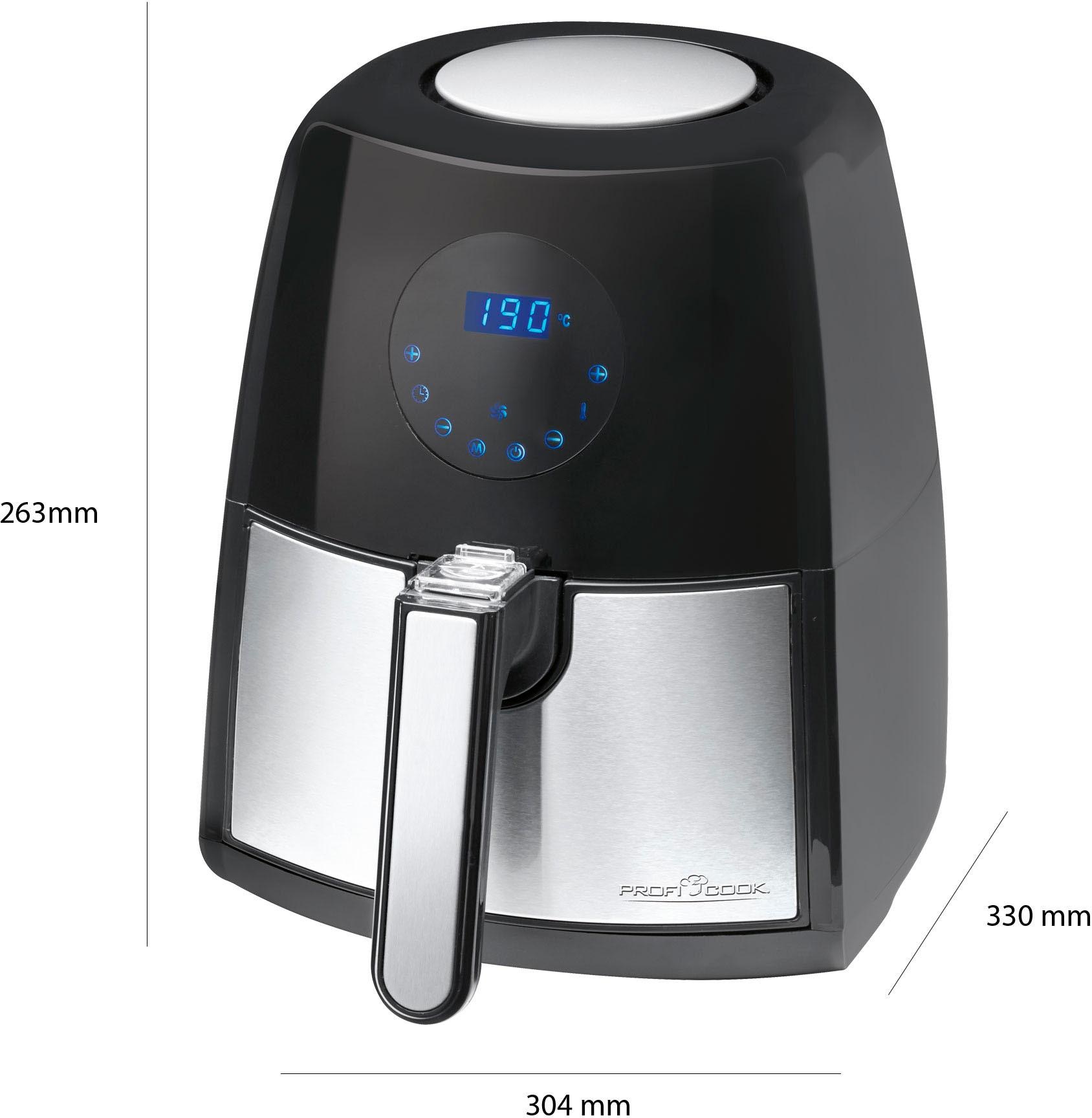 ProfiCook Heißluftfritteuse »PC-FR 1147 H«, 1500 W, Fassungsvermögen 0,5 kg