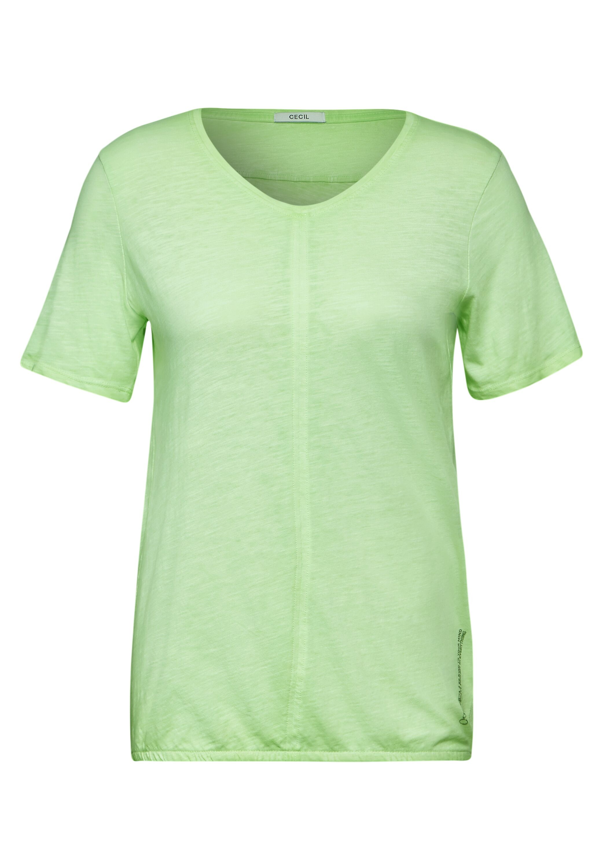 Cecil T-Shirt, aus Jersey in Unifarbe