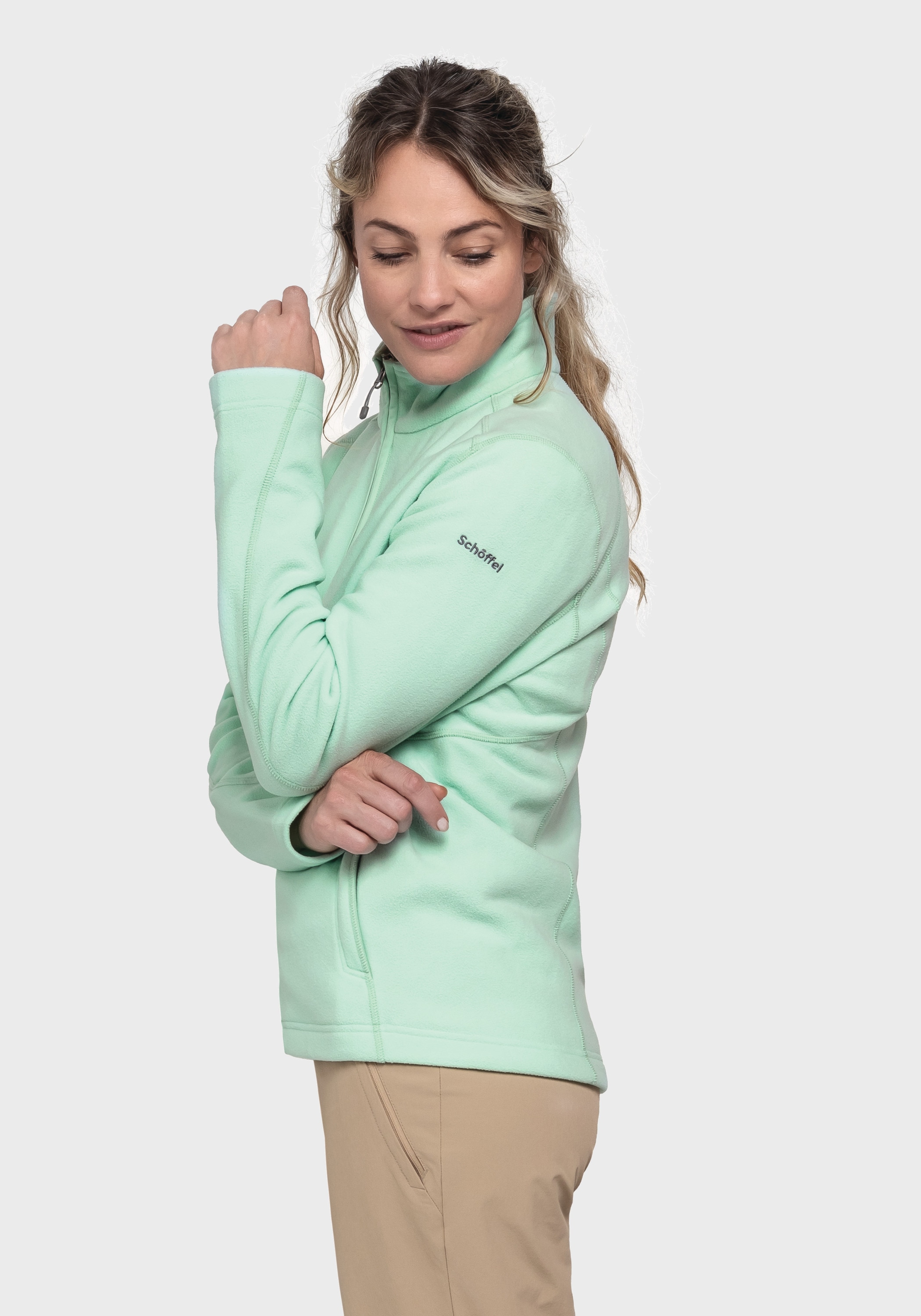 Schöffel Fleecejacke »Fleece Jacket Leona3«, ohne Kapuze