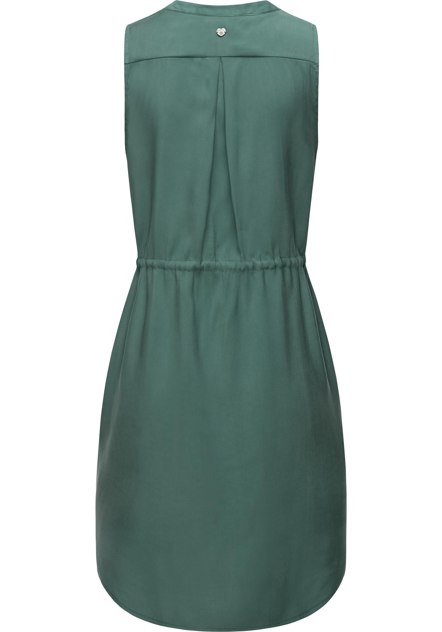 Ragwear Blusenkleid »Roissin«, stylisches Sommerkleid mit Bindeband