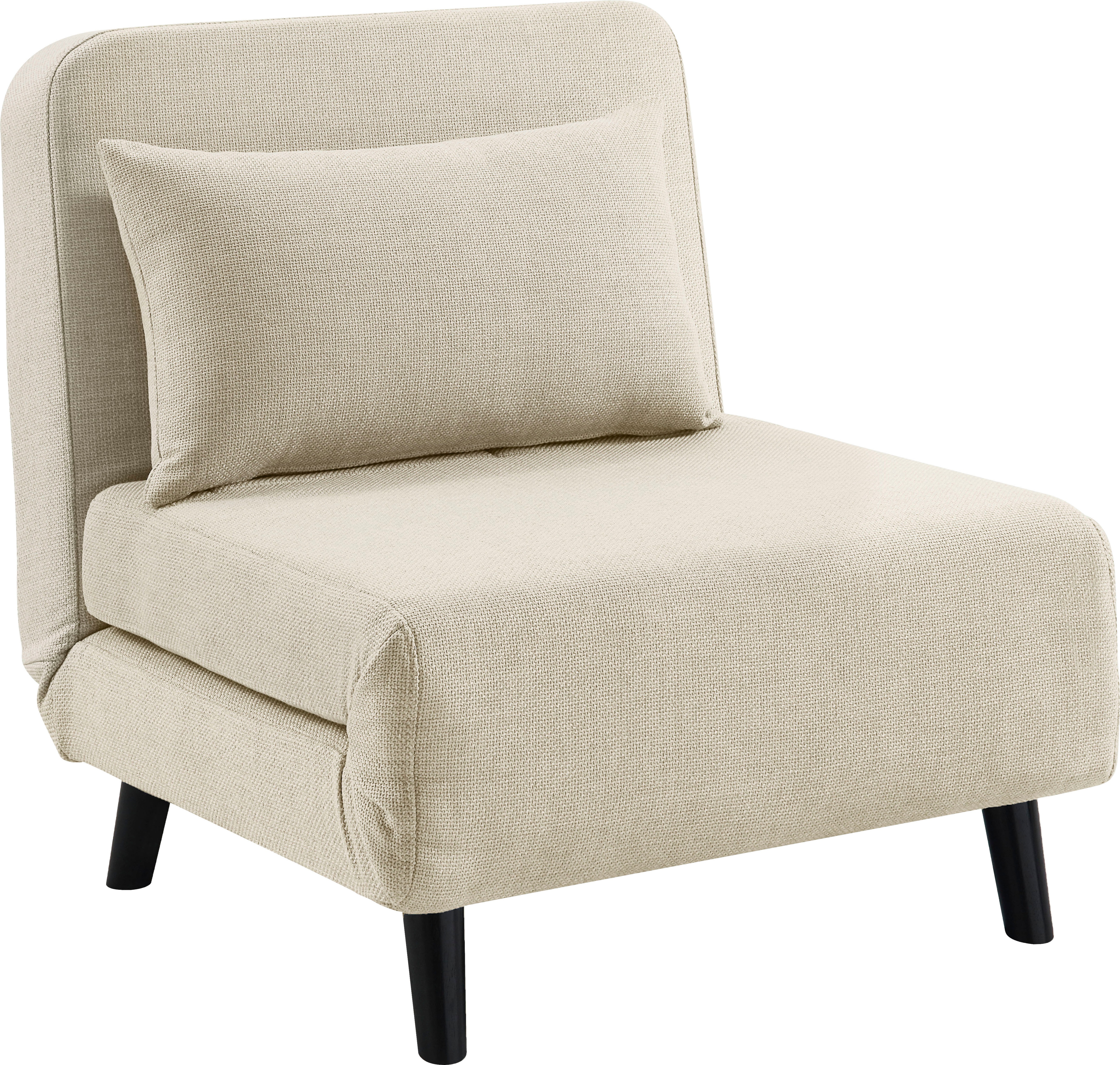 Thumbnail - ATLANTIC home collection Sessel "Robby", inkl. Bettfunktion, mehrfach verstellbar, Strukturbezug