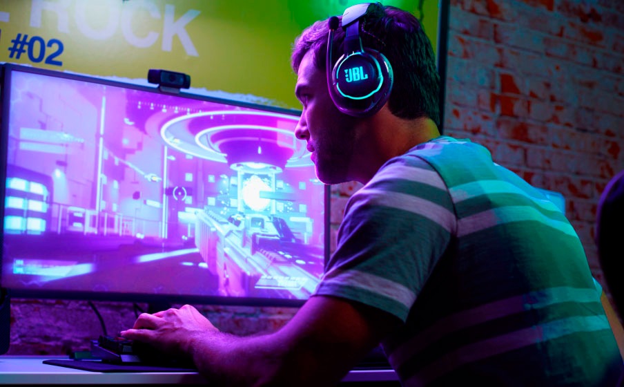 JBL Gaming-Headset »Quantum 800«, WLAN (WiFi), Noise-Cancelling