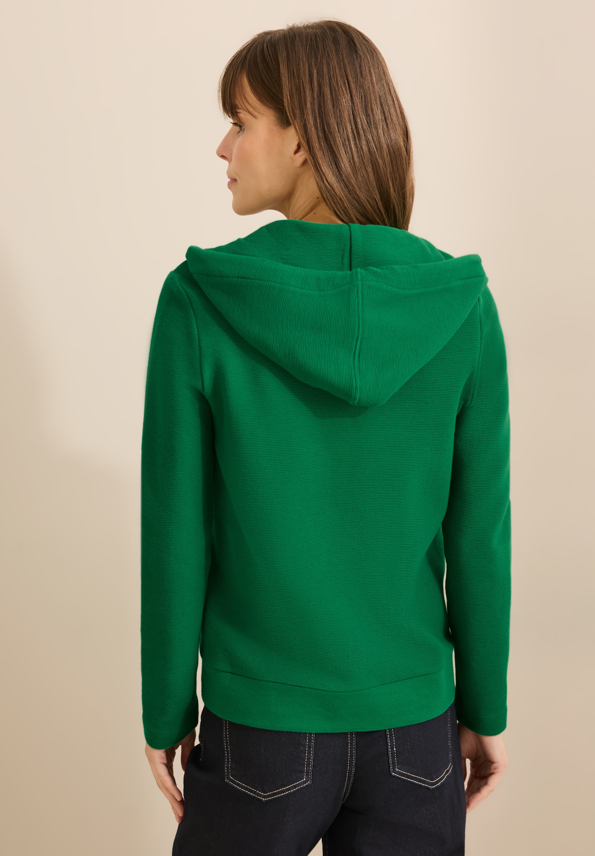 Cecil Kapuzensweatjacke, mit Kapuze mit Tunnelzug