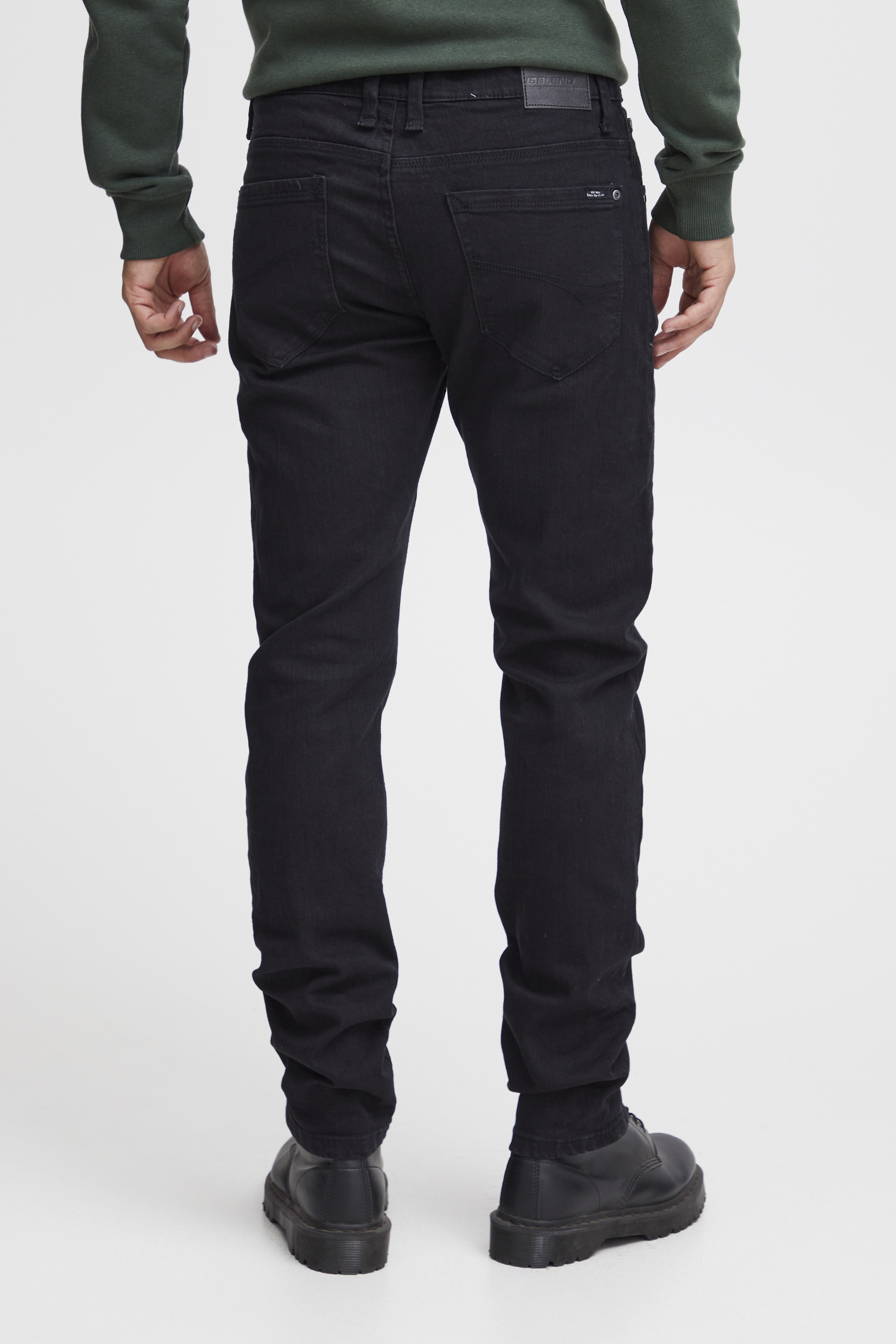 5-Pocket-Jeans BLEND "5-Pocket-Jeans BHTwister", Herren, Gr. 30, Länge 30, schwarz (schwarz_l30), Obermaterial: 98% Baumwolle CO. 2% Elasthan EL., Jeans 5-Pocket-Jeans 6