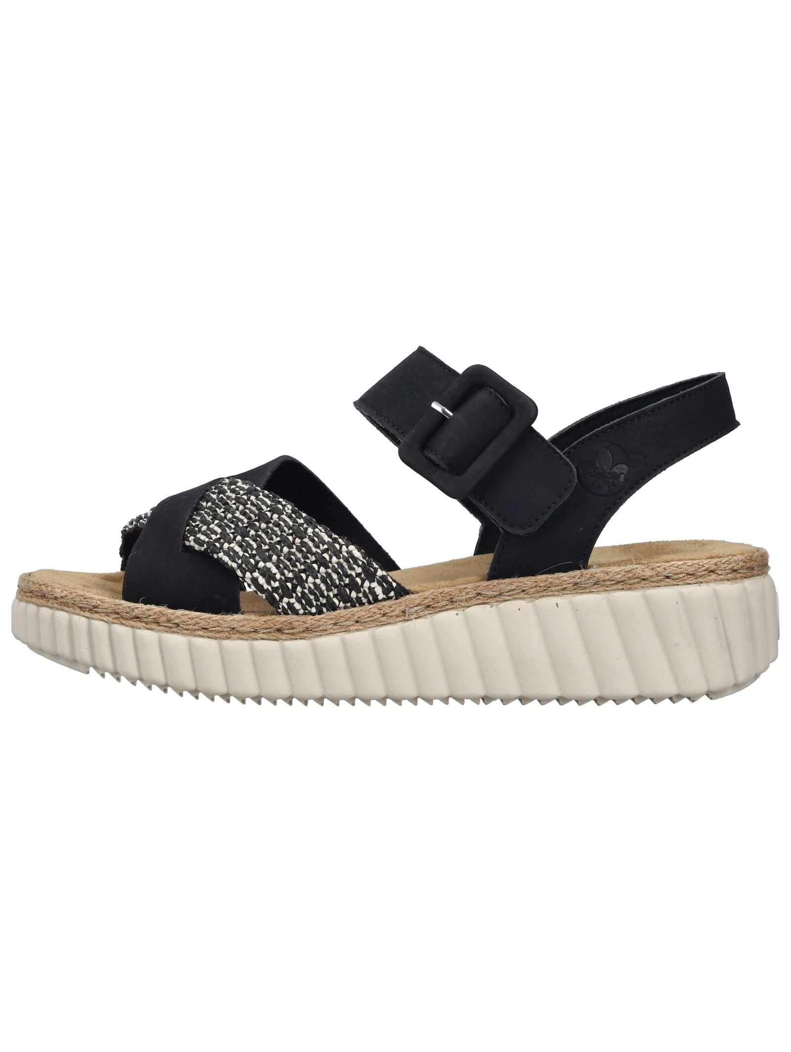 Rieker Keilsandalette »Rieker Sandalen Textil«