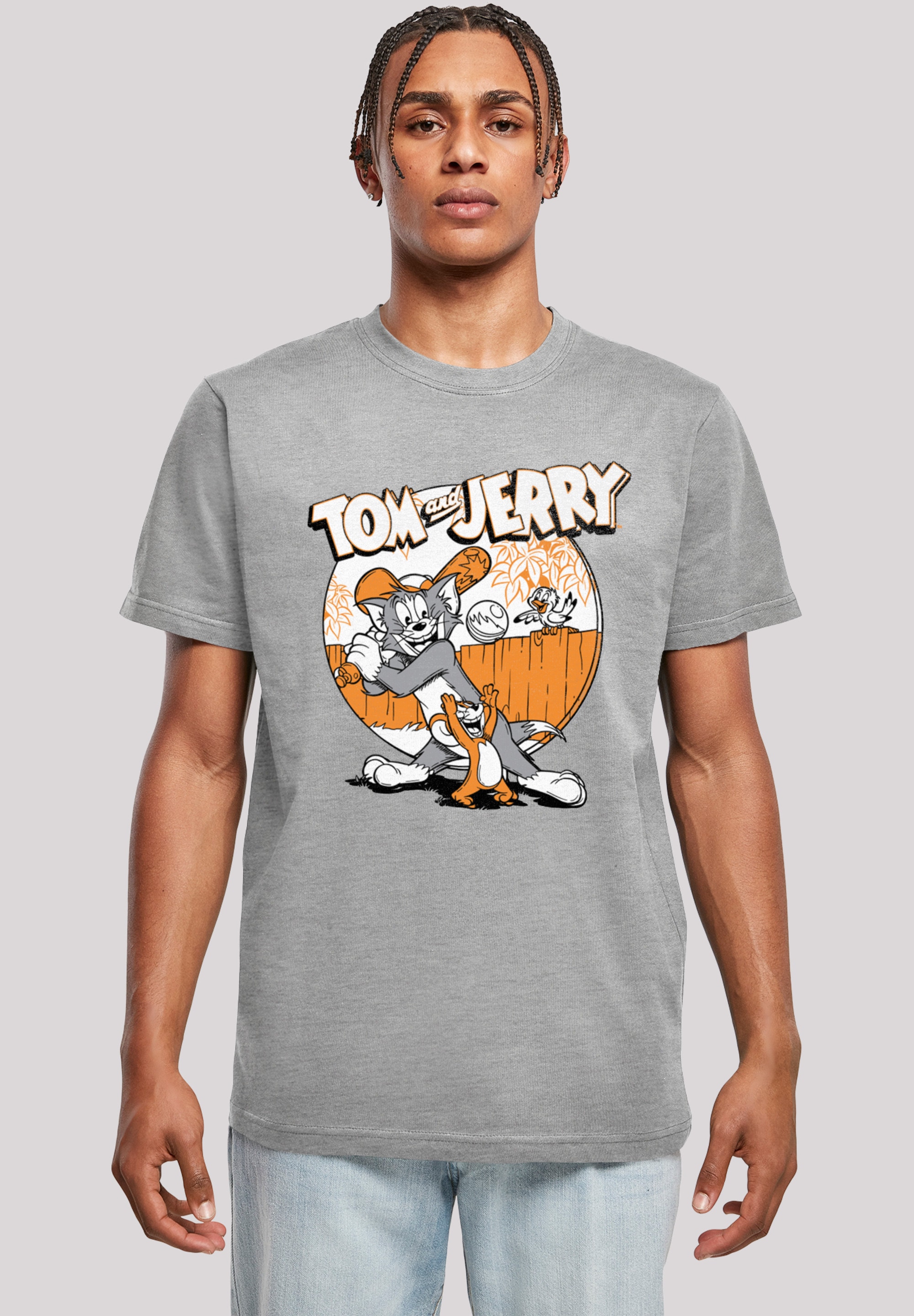 F4NT4STIC T-Shirt "Tom and Jerry TV Serie Play Baseball", Print günstig online kaufen