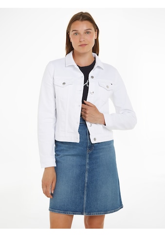 Jeansblazer »DNM SLIM JACKET WHITE«, mit Markenlabel