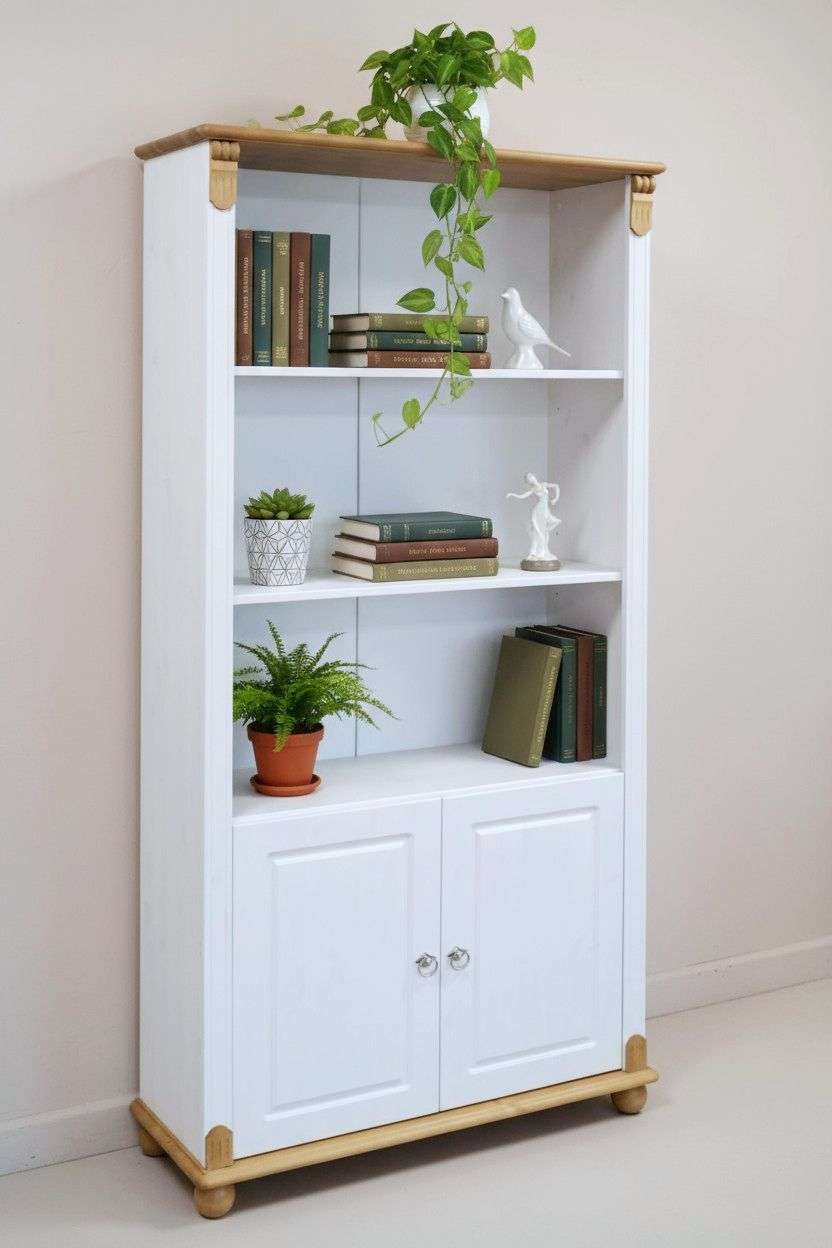 Home affaire Regal "Tessin, Standregal, Bücherregal," aus massiver Kiefer, günstig online kaufen