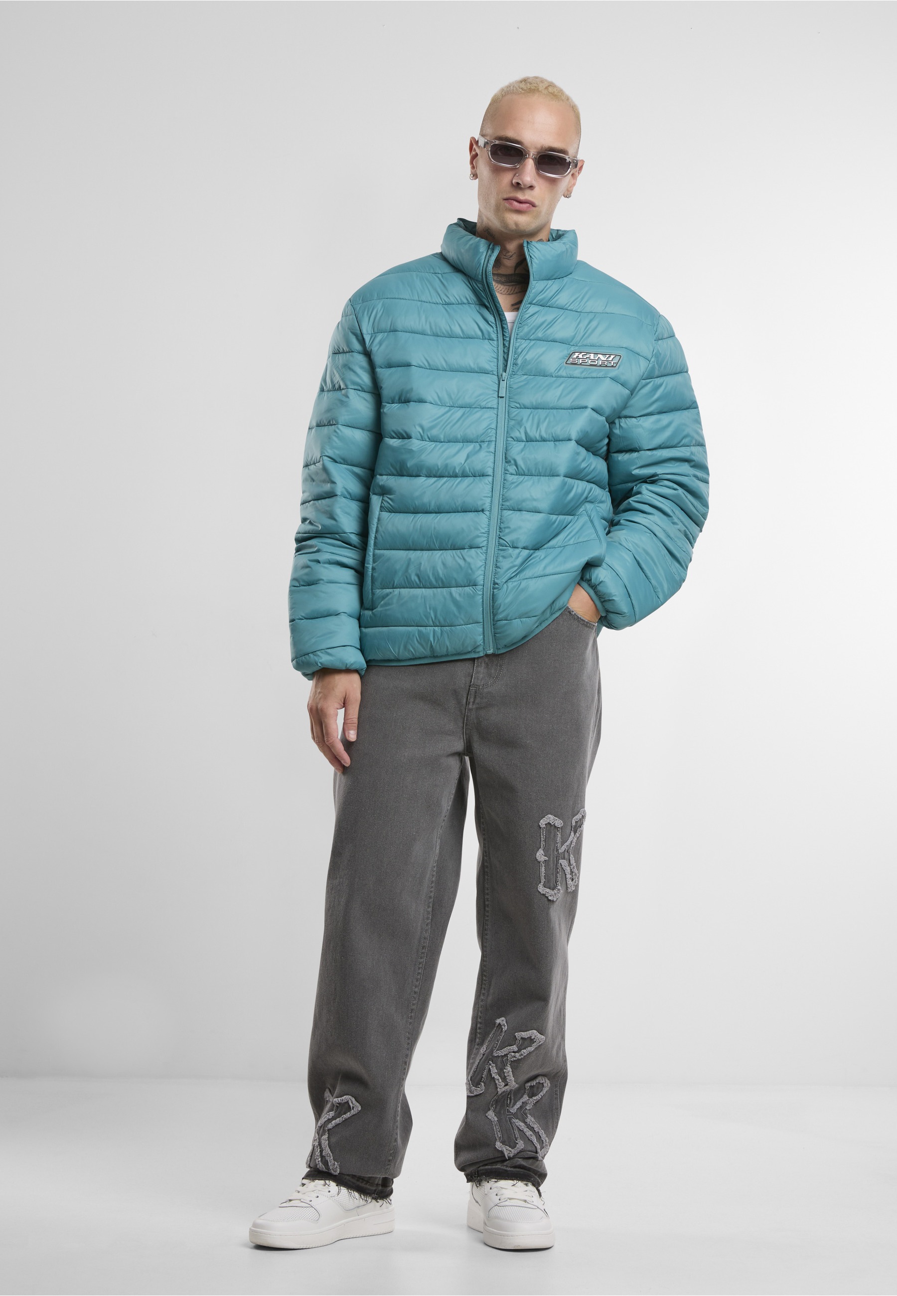 Karl Kani Bequeme Jeans »Karl Kani KK Patch Baggy Five Pocket Denim vintage«