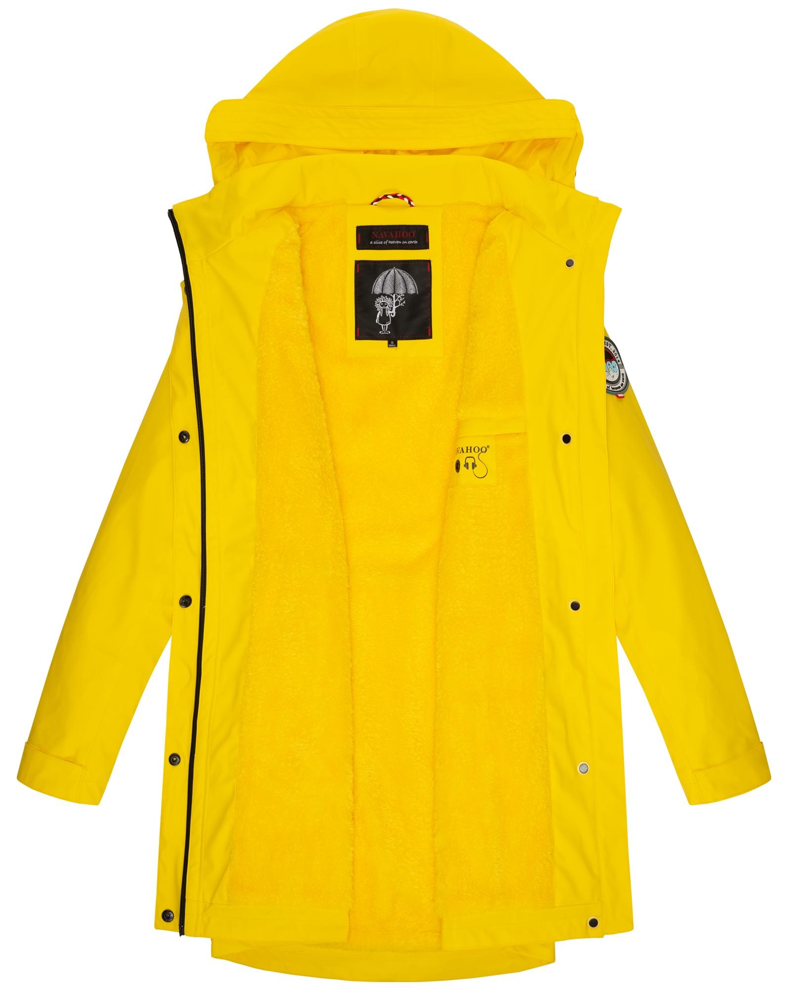 Navahoo Outdoorjacke »Deike«, mit Kapuze, modischer Damen Outdoor Regenmantel