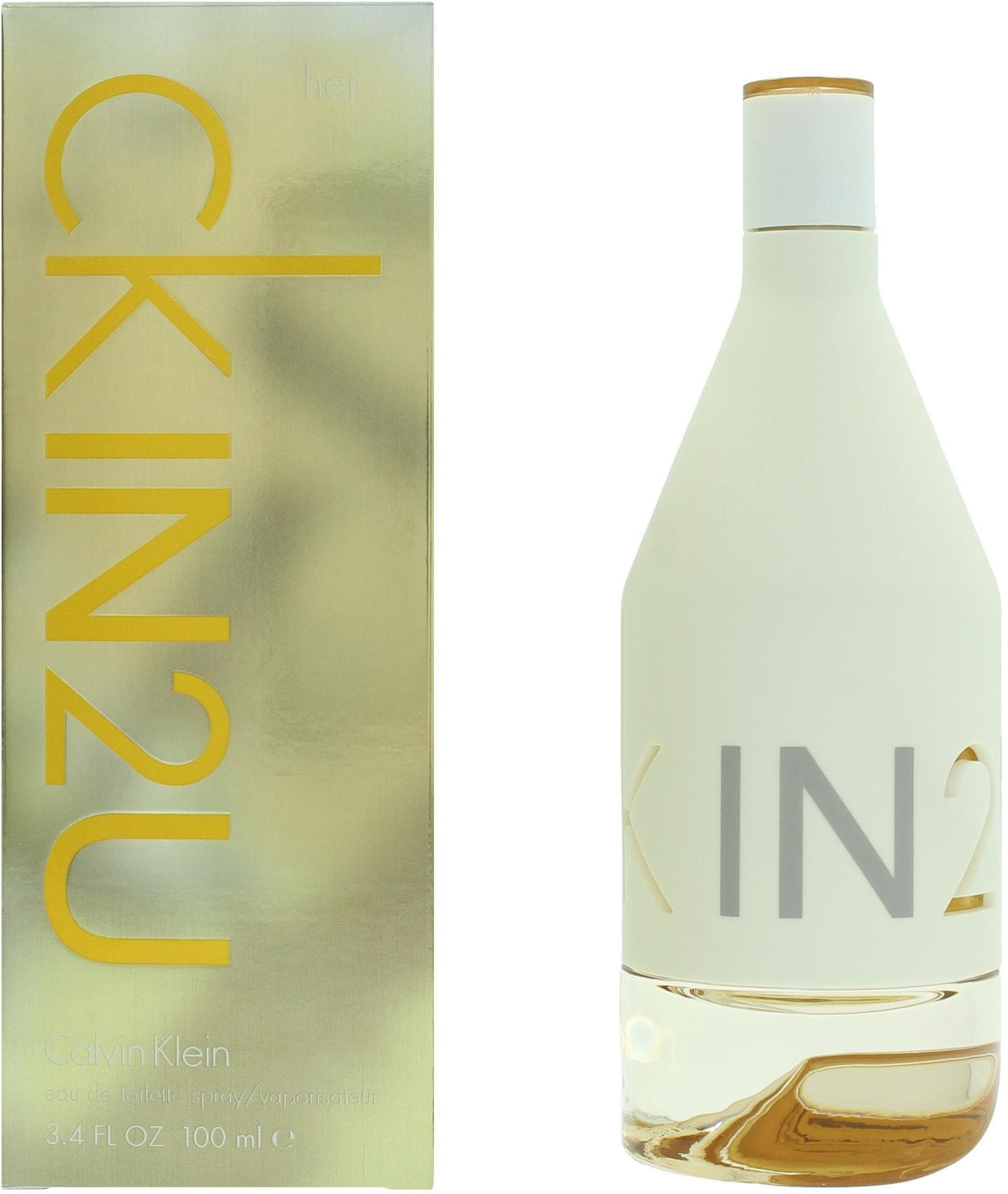 Calvin Klein Eau de Toilette »ck IN2U For Her«, mit orientalischer Durftnote