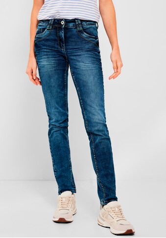 Cecil Skinny-fit-Jeans »Style Scarlett«, mit Logo-Badge kaufen