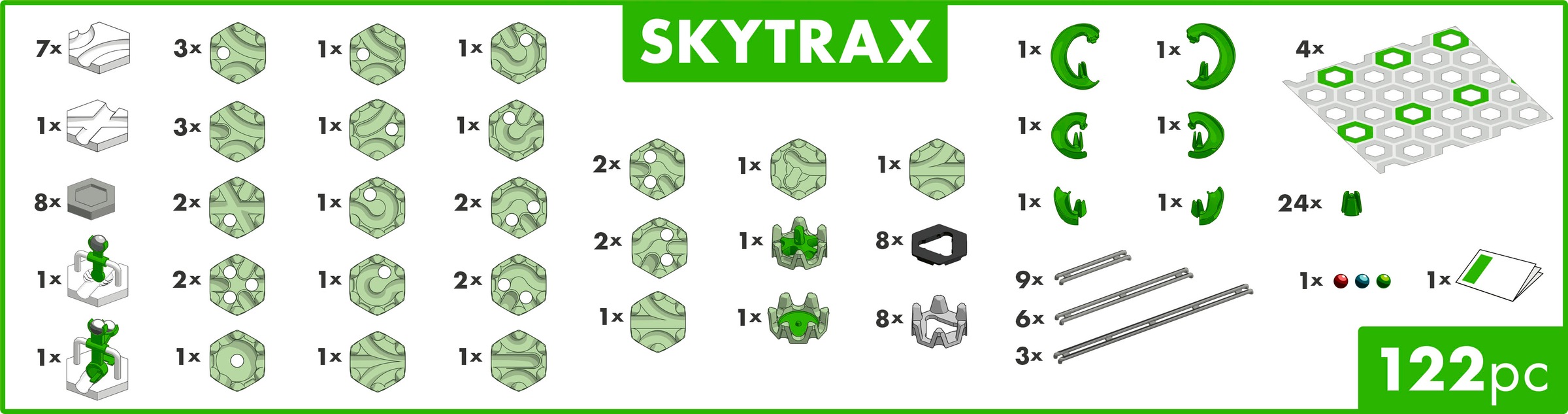 Ravensburger Kugelbahn-Bausatz »GraviTrax Action-Set M Skytrax«, Made in Europe