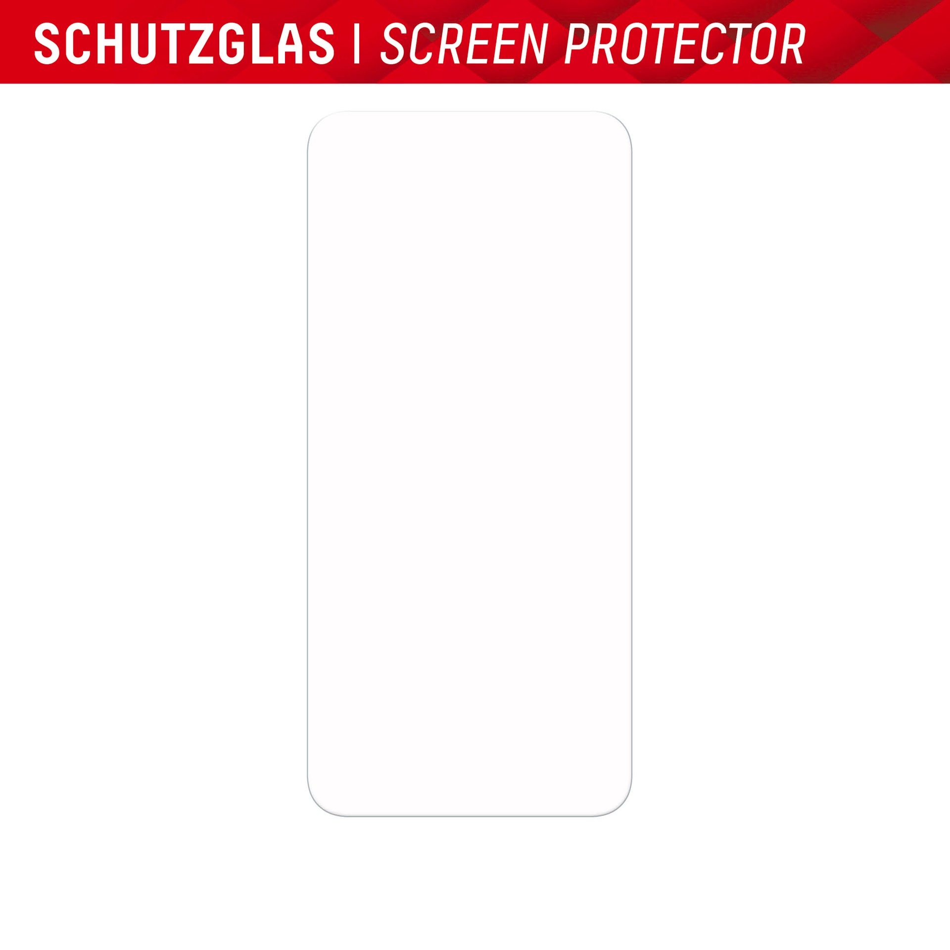 Displex Displayschutzglas »Smart Glass«, für Samsung Galaxy A24/A25, Displayschutzfolie, Schutzfolie, Bildschirmschutz, kratz- & stoßfest