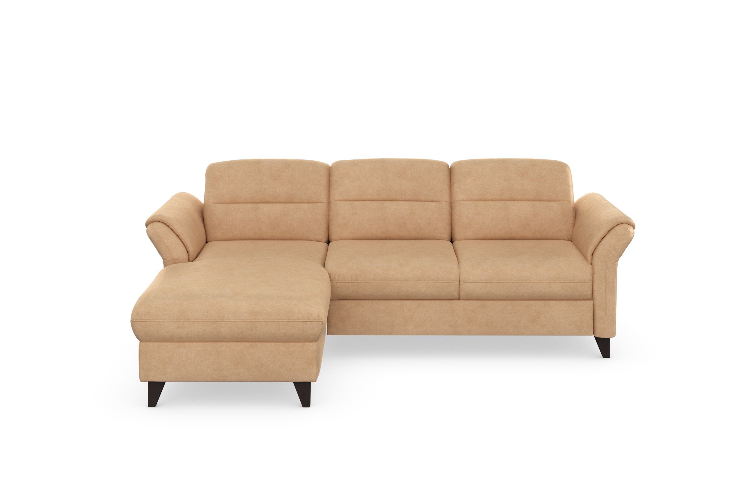 sit&more Ecksofa »Mellum L-Form«, Federkern, wahlweise mit Bettfunktion, Bettkasten und Armteilfunktion