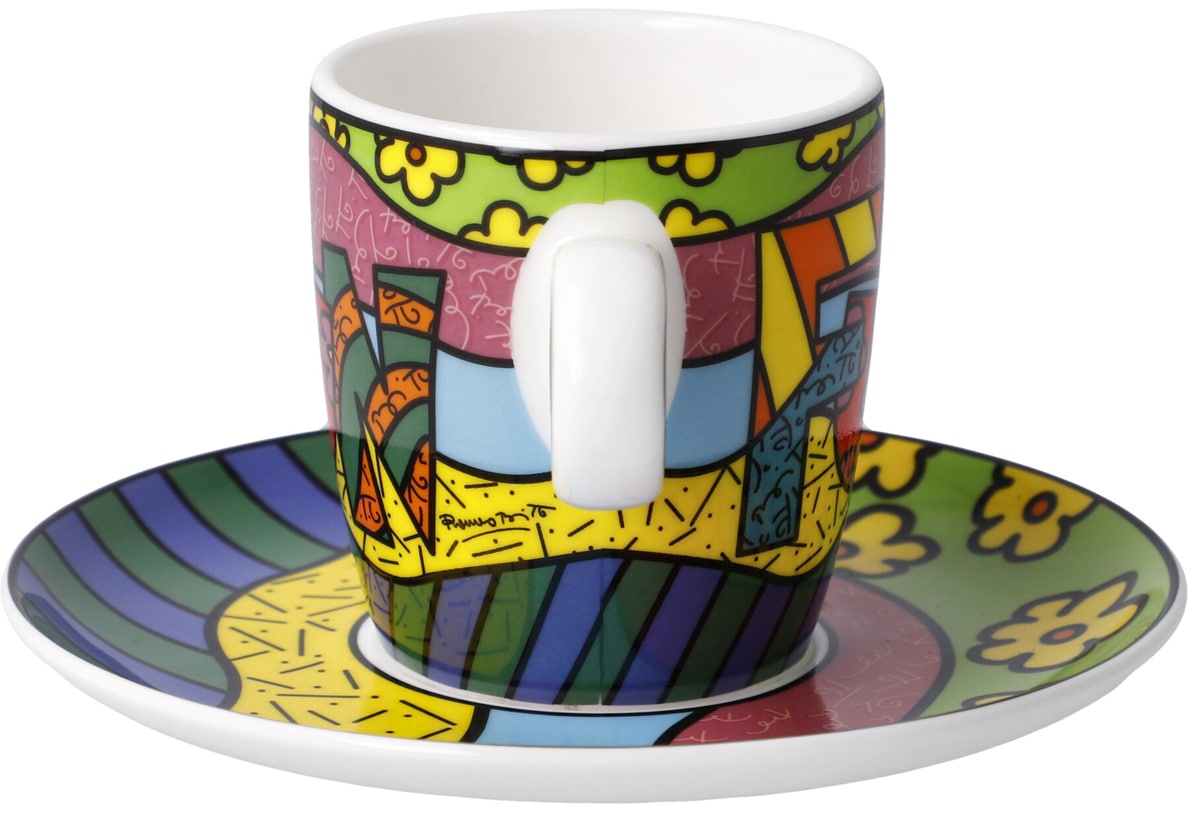 BAUR Espressotasse Fine China, »Britto«, Britto Romero - Fun kaufen Bone | Pop Art, Goebel