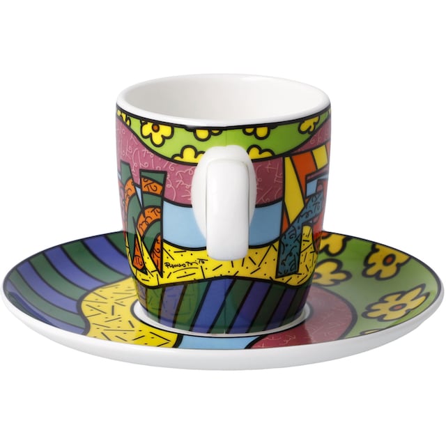 Goebel Espressotasse »Britto«, Pop Art, Fine Bone China, Romero Britto -  Fun kaufen | BAUR