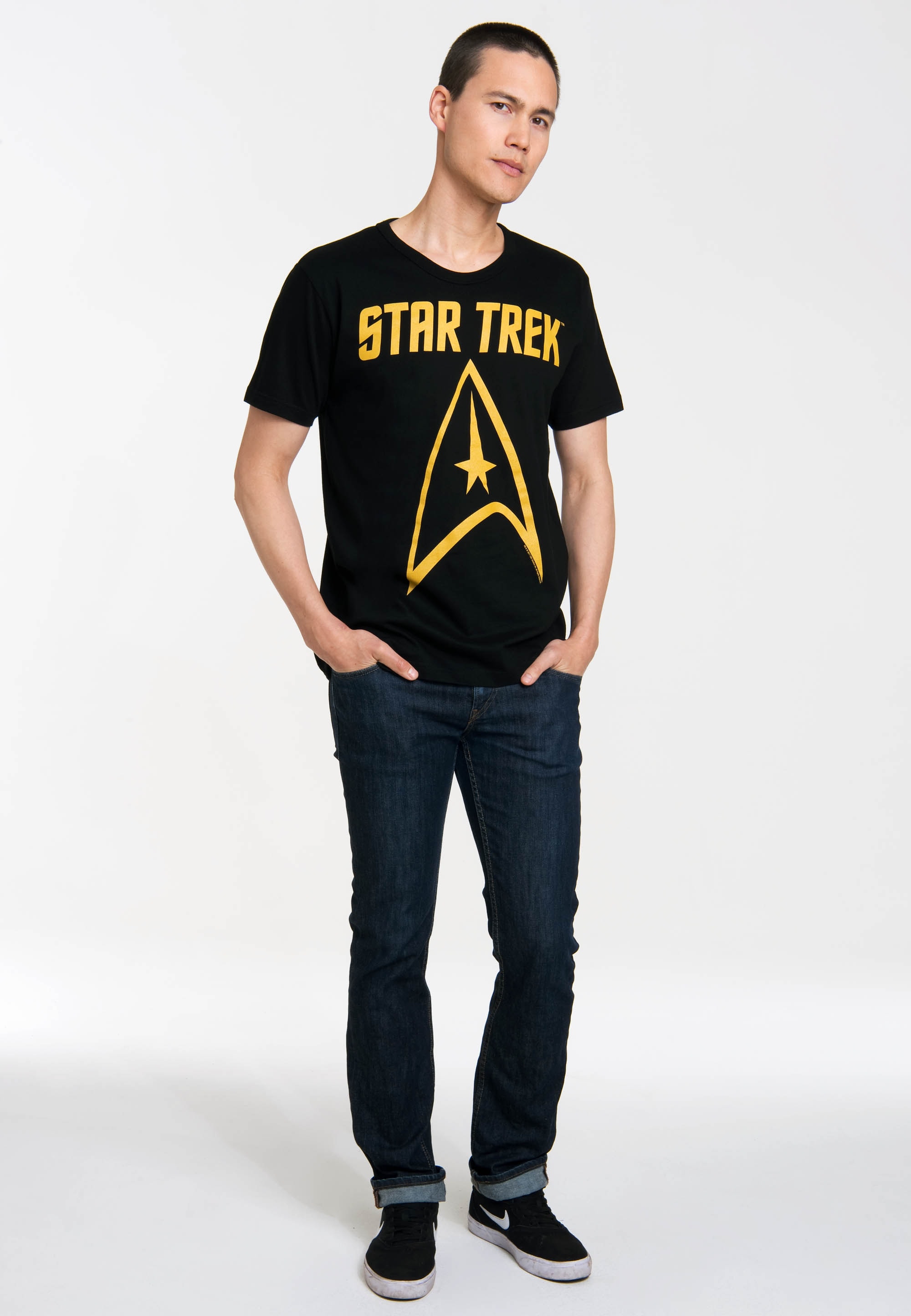 LOGOSHIRT T-Shirt "Star Trek Logo", mit Star Trek-Logo günstig online kaufen