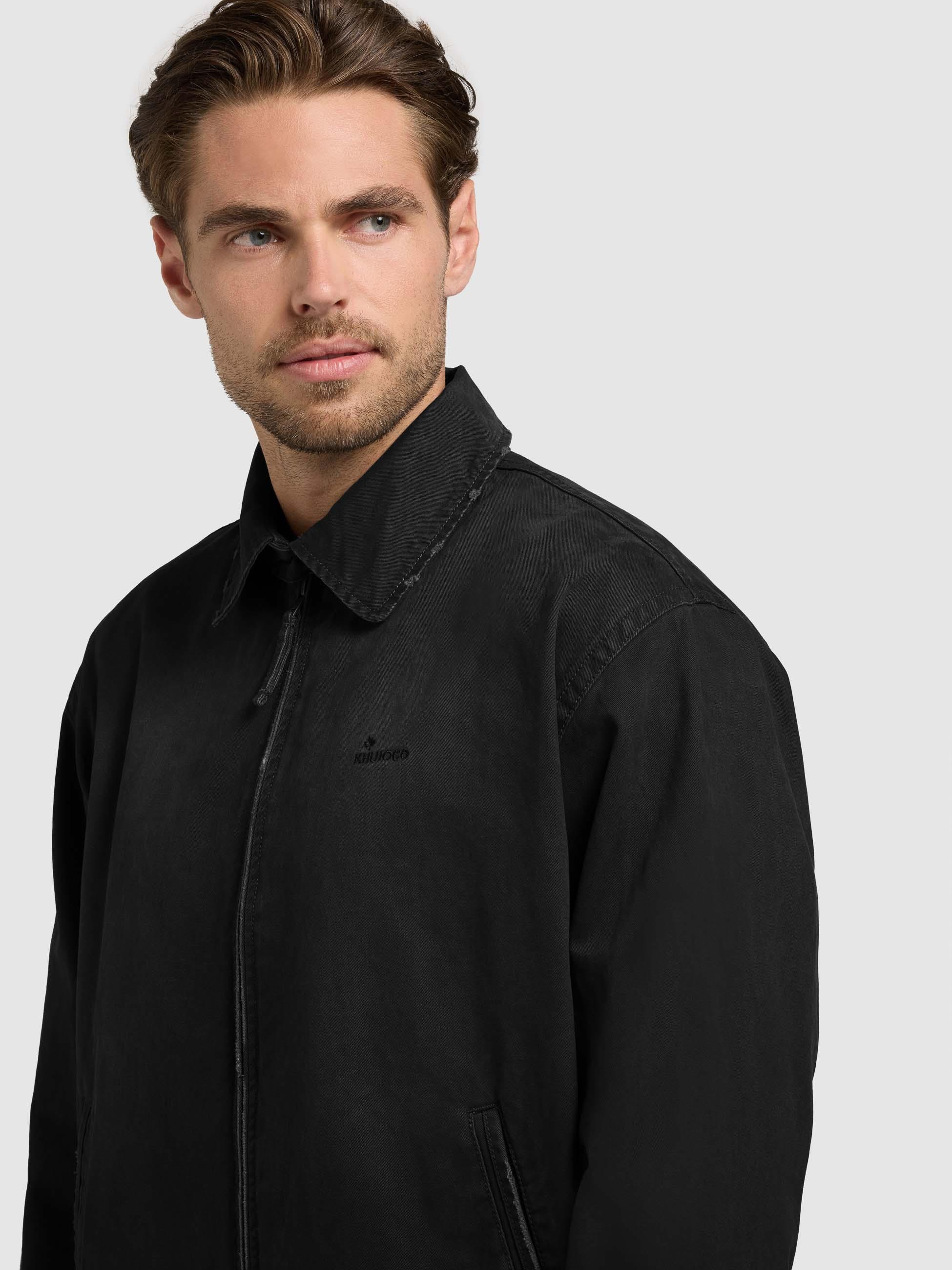 khujo Bomberjacke »Noam« ohne Kapuze Hemdjacke für den Übergang