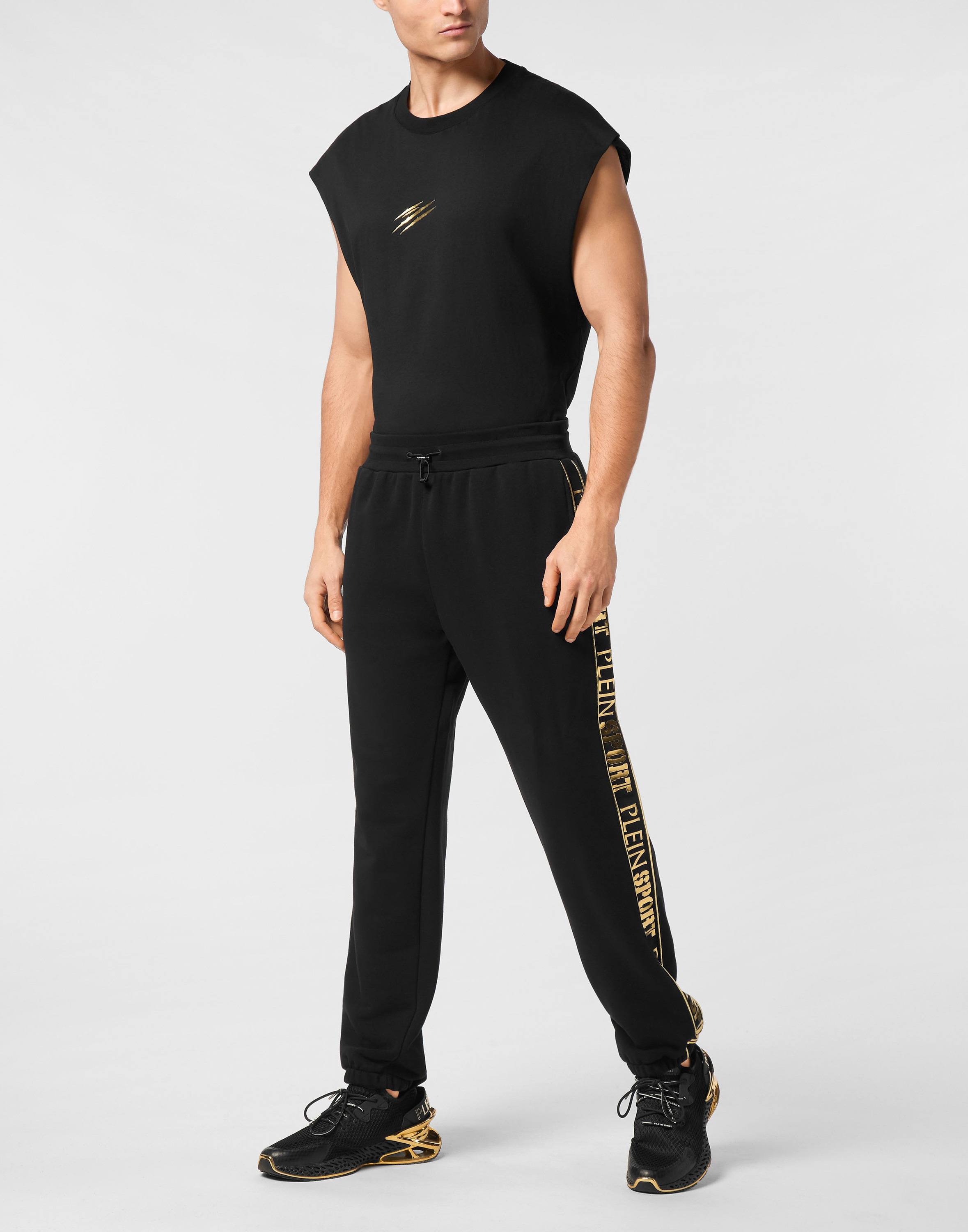 PLEIN SPORT Jogginghose »Cargo Pants Laminated«